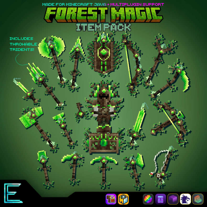 Forest magic item pack emagination