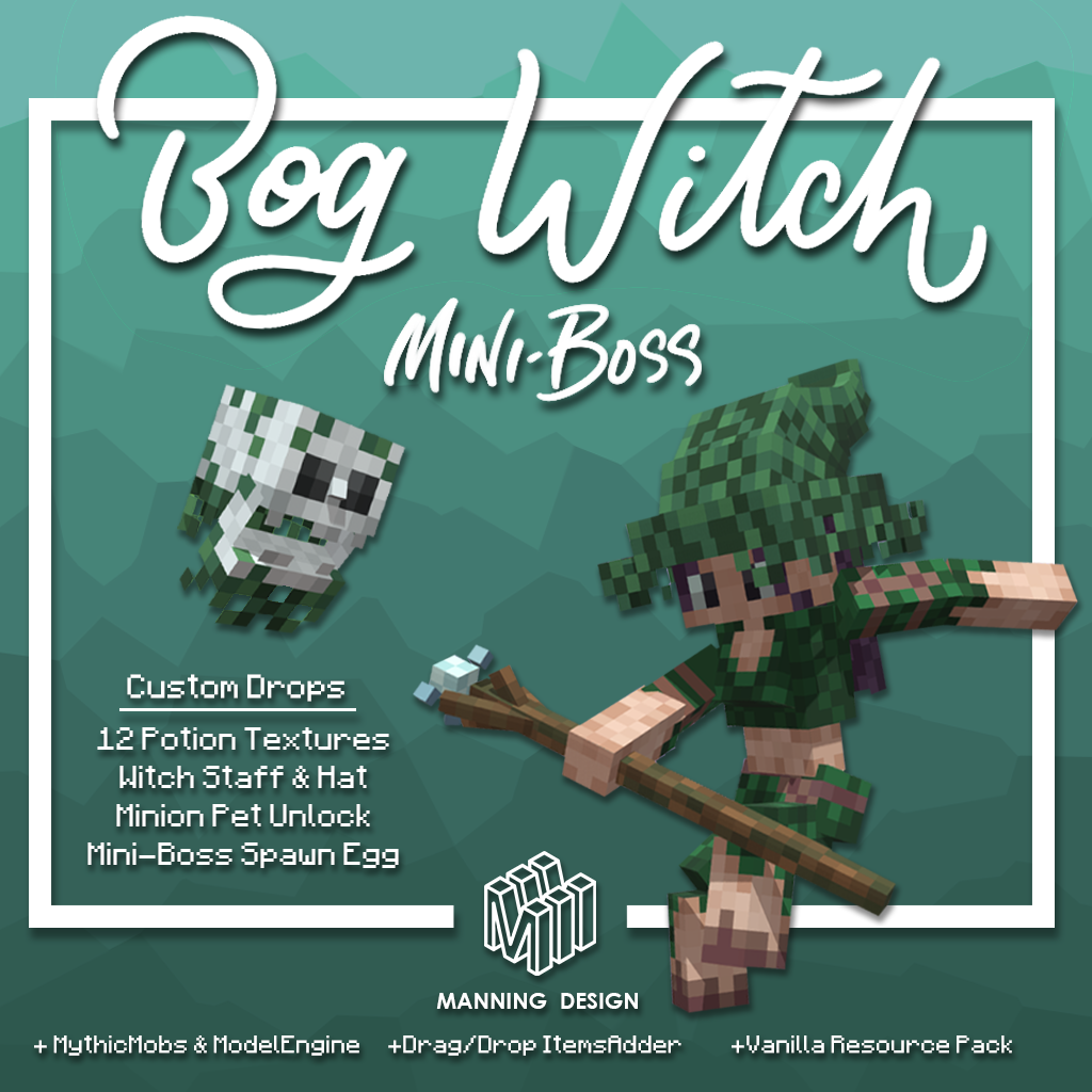 Bog Witch Bundle (Mini-Boss + Items + Pet) preview image