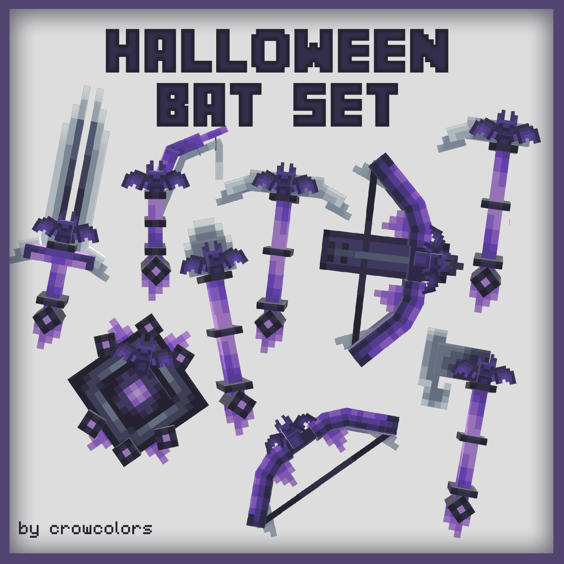 Halloween Bat Set preview image