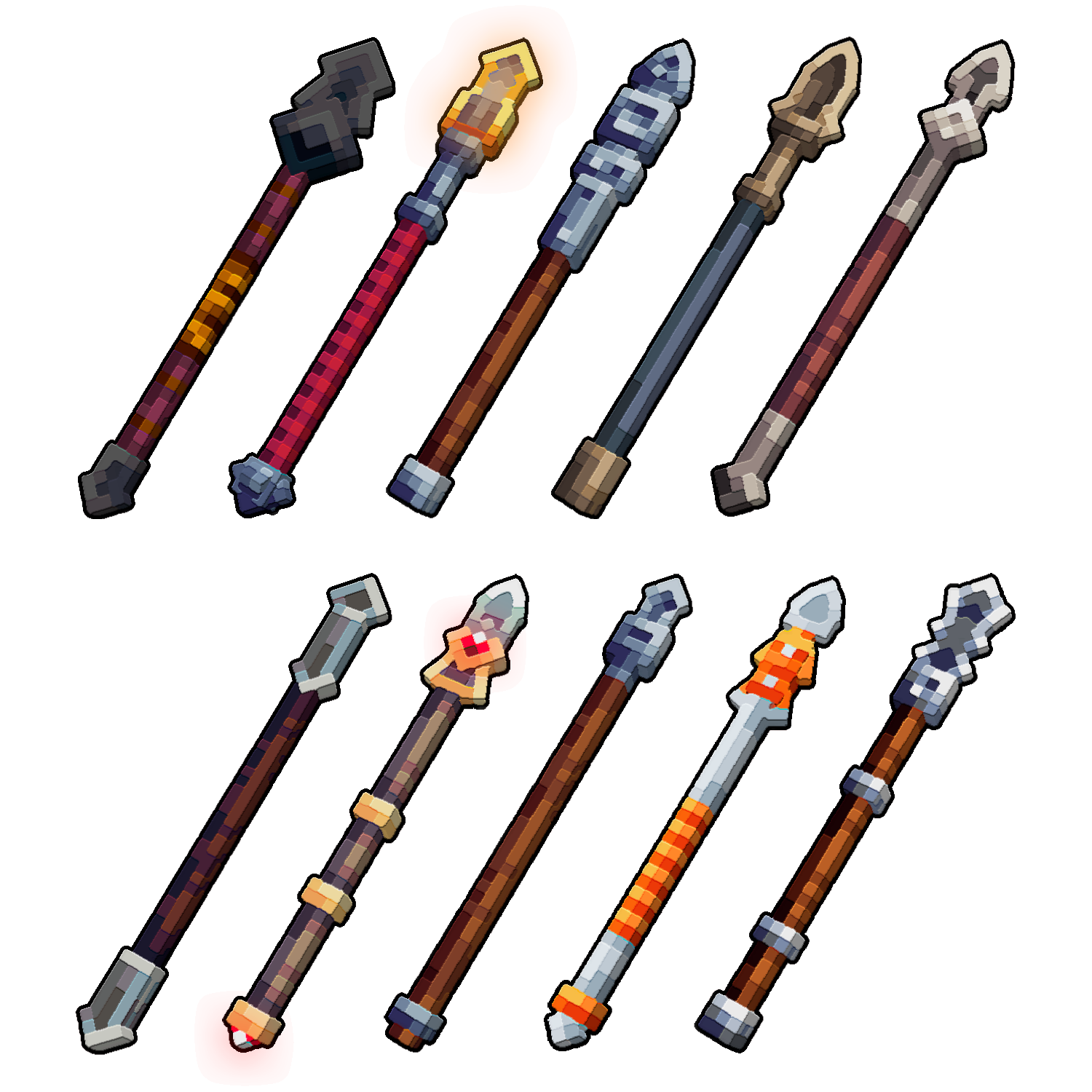 Minecraft Adventurer Spears Pack visualização