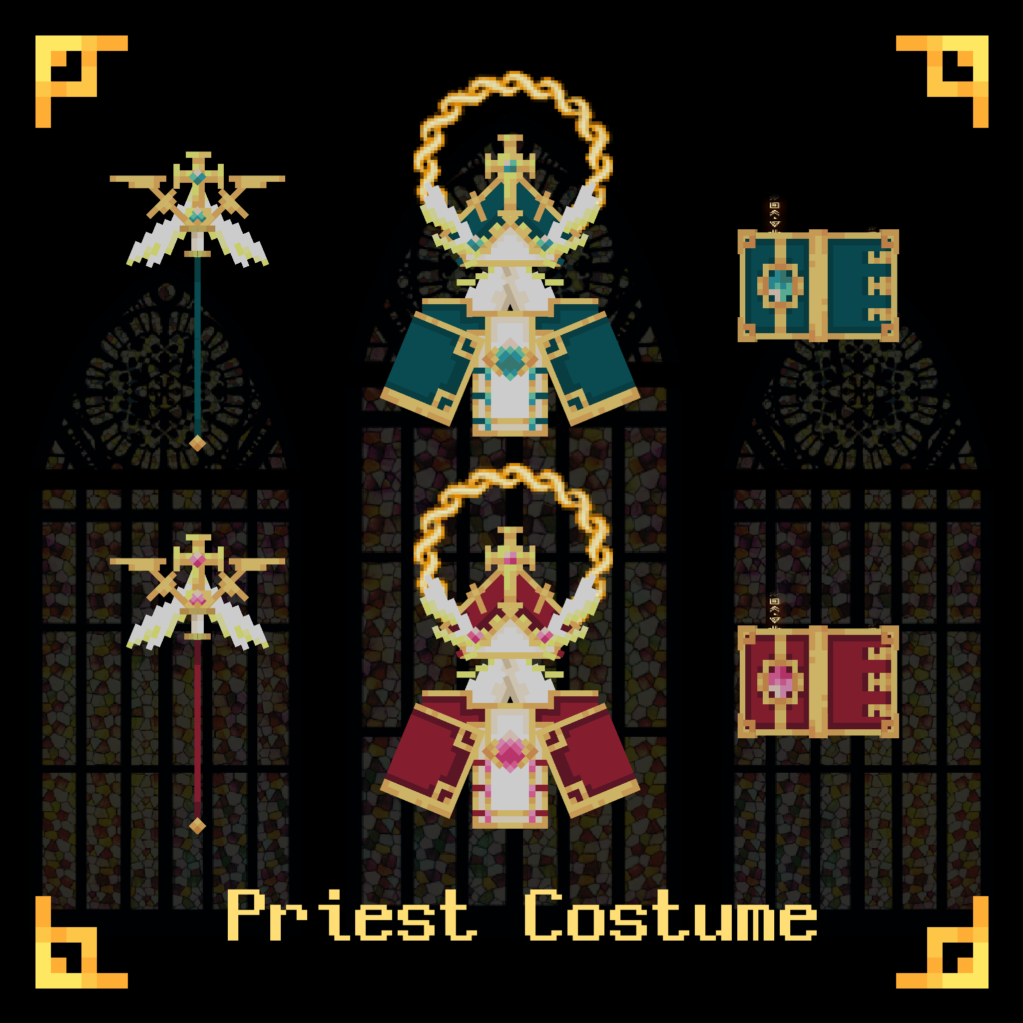 Priest Costume 预览图