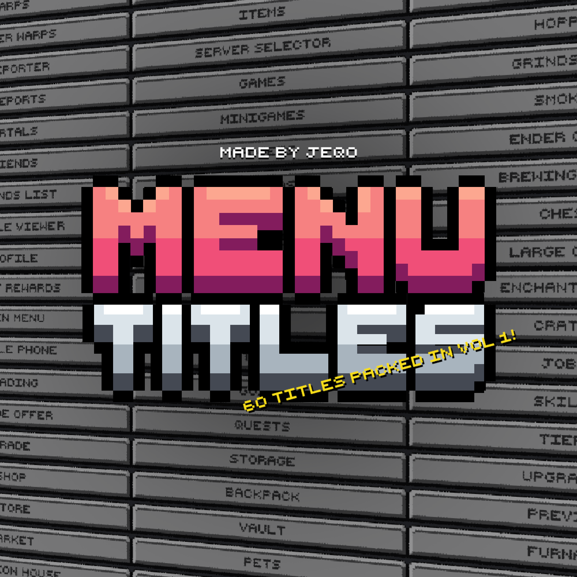 Menu Titles preview image
