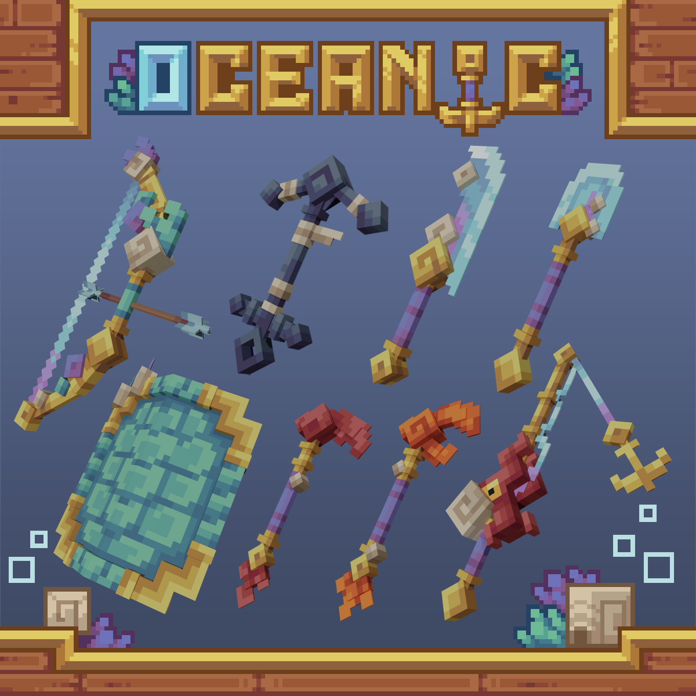 Oceanic Tools and Weapon Pack Vorschau
