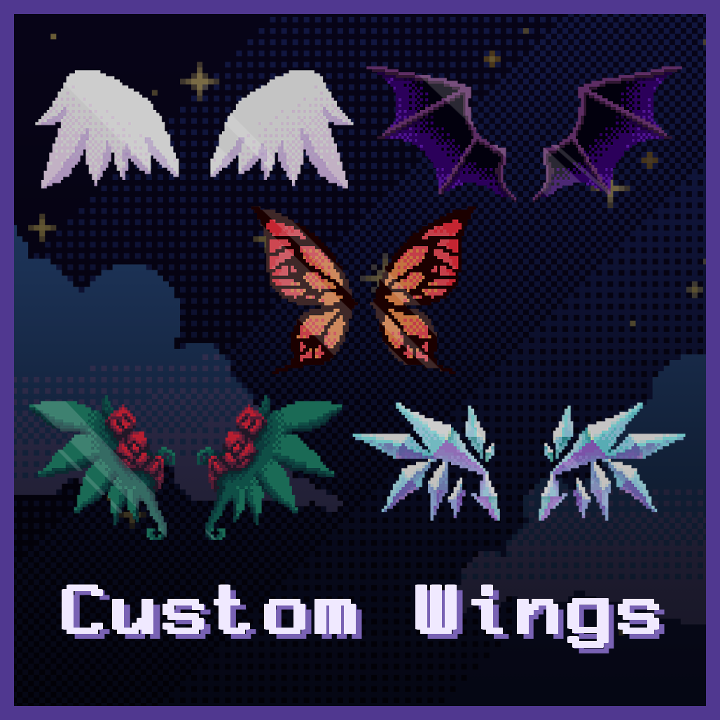 Custom Wings Resource Pack 预览图