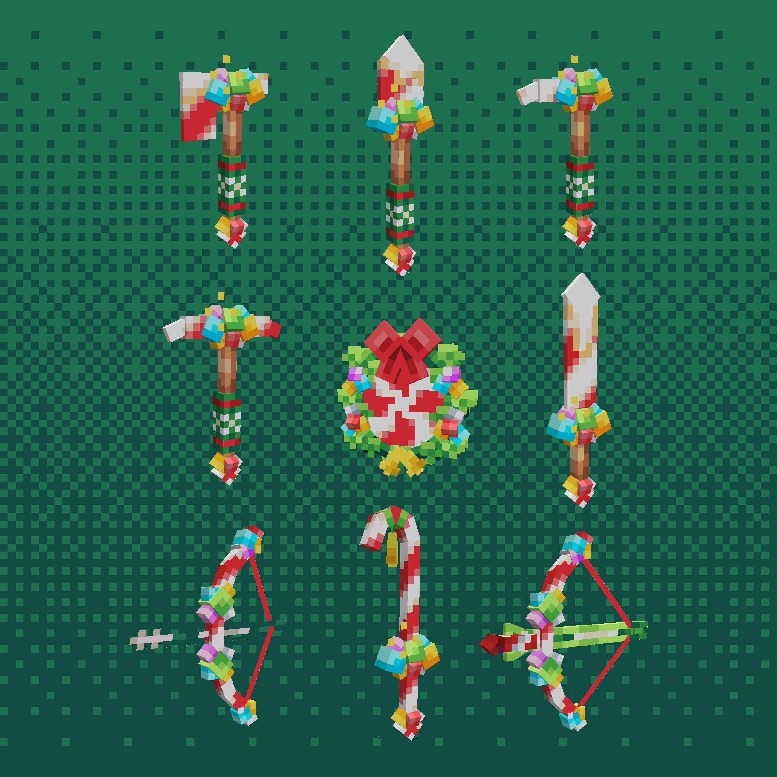 Animated Christmas Tools Pack visualização