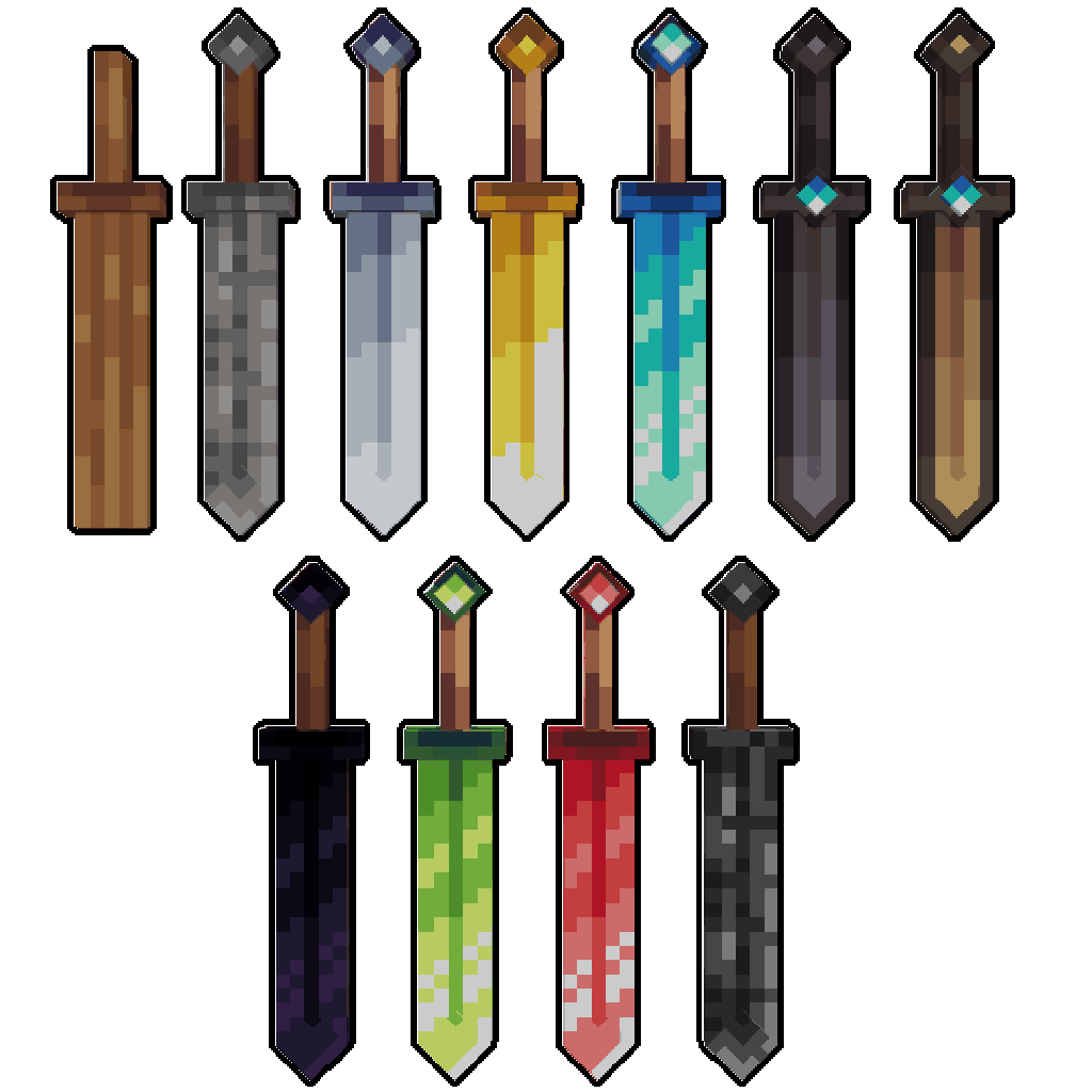 Vanilla Swords Pack visualização