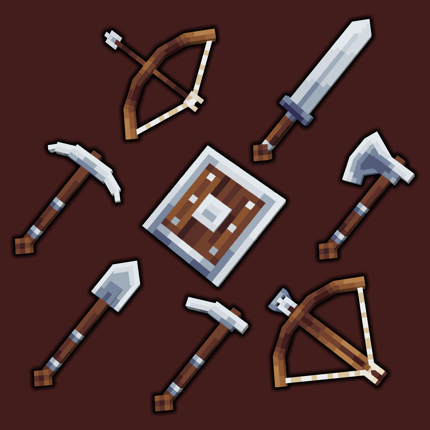 Minecraft Adventurer Tools Pack preview image