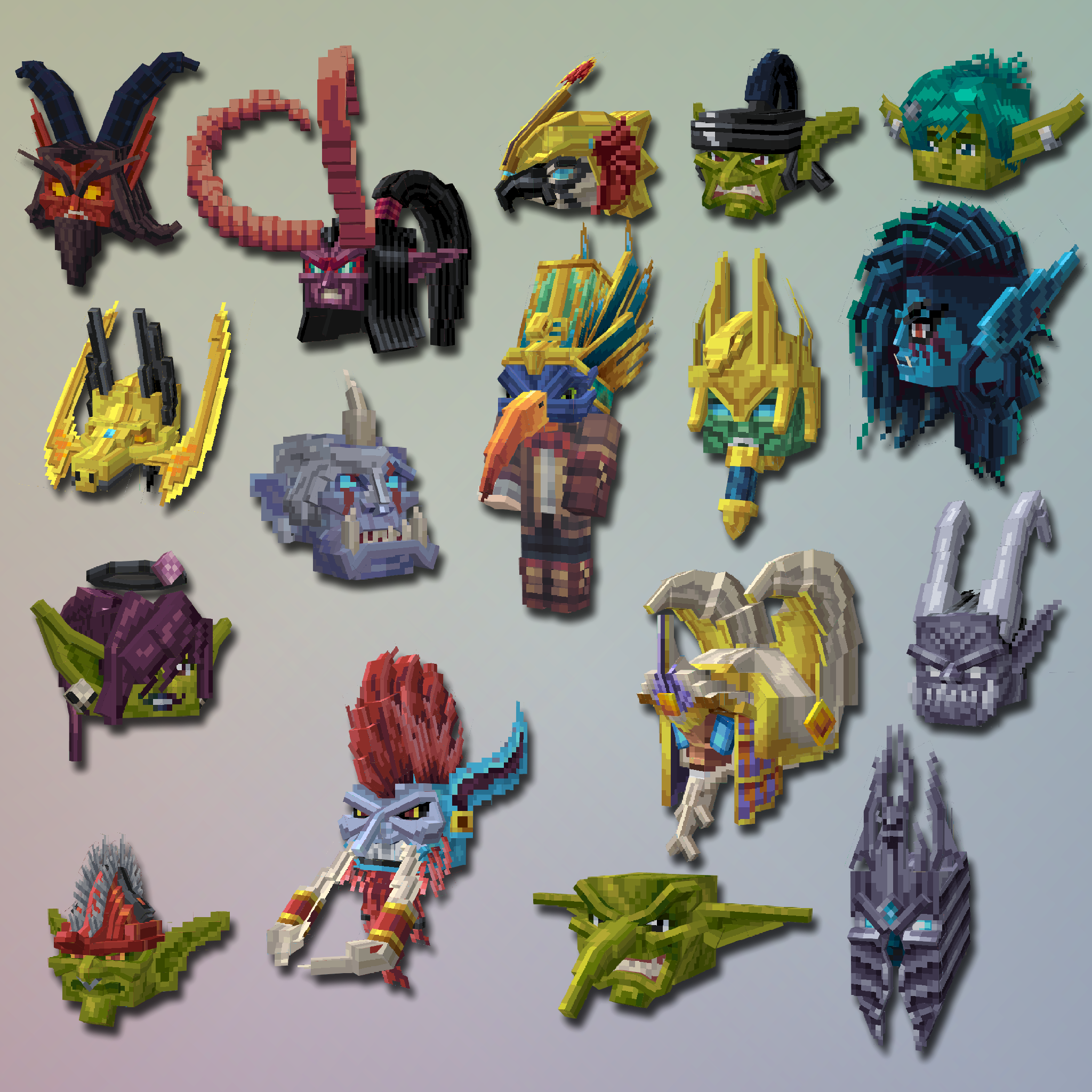 Cosmetic head-wear pack preview image