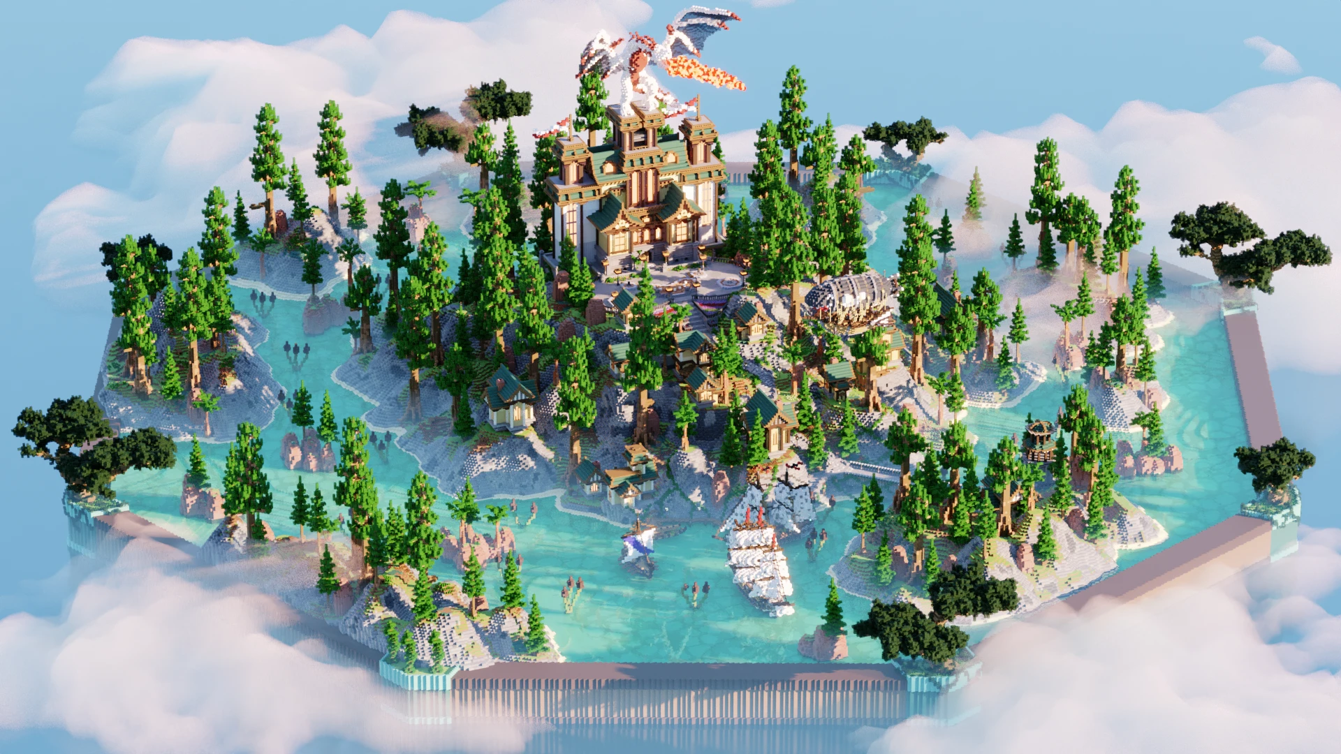 HUB - Medieval Dragon Town preview image