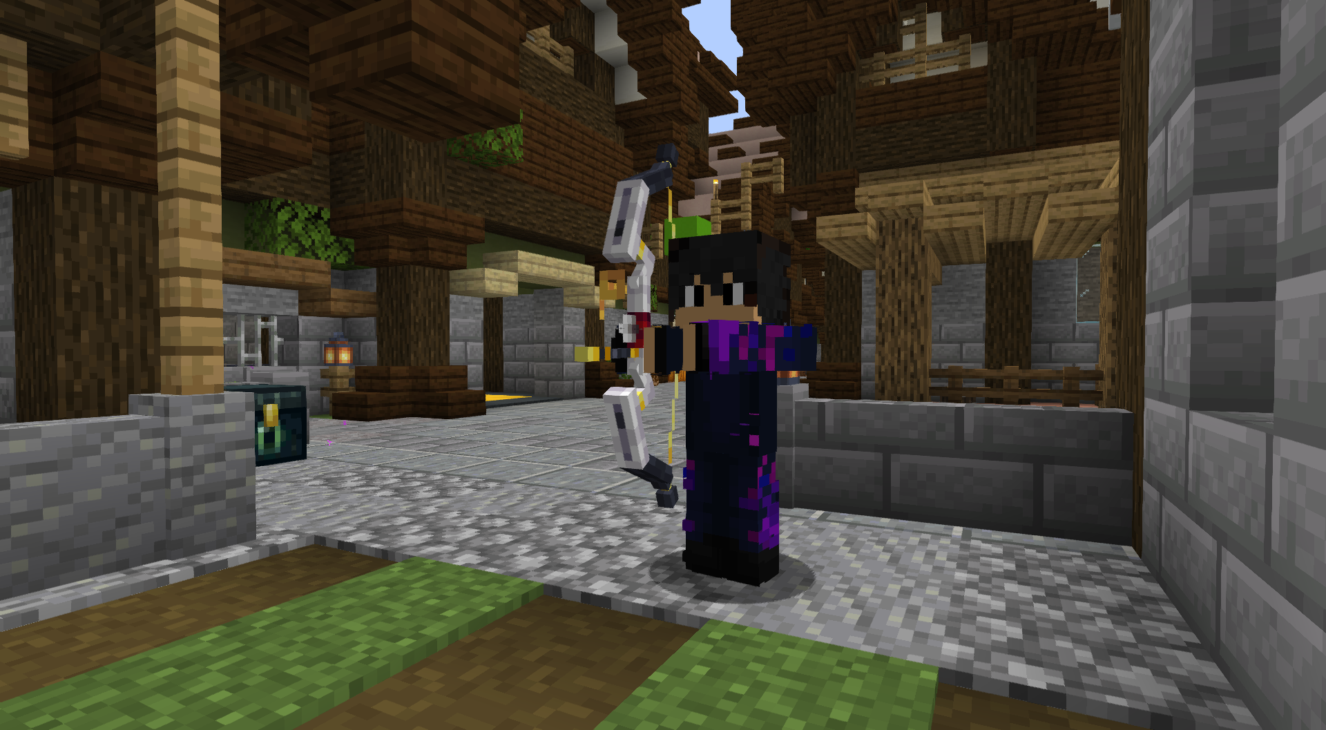 voxelspawns Pashjn with a Techbow