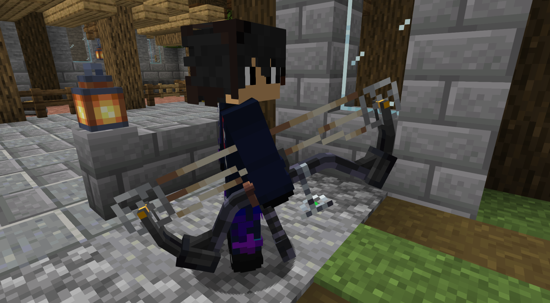 voxelspawns Pashjn with a Techbow
