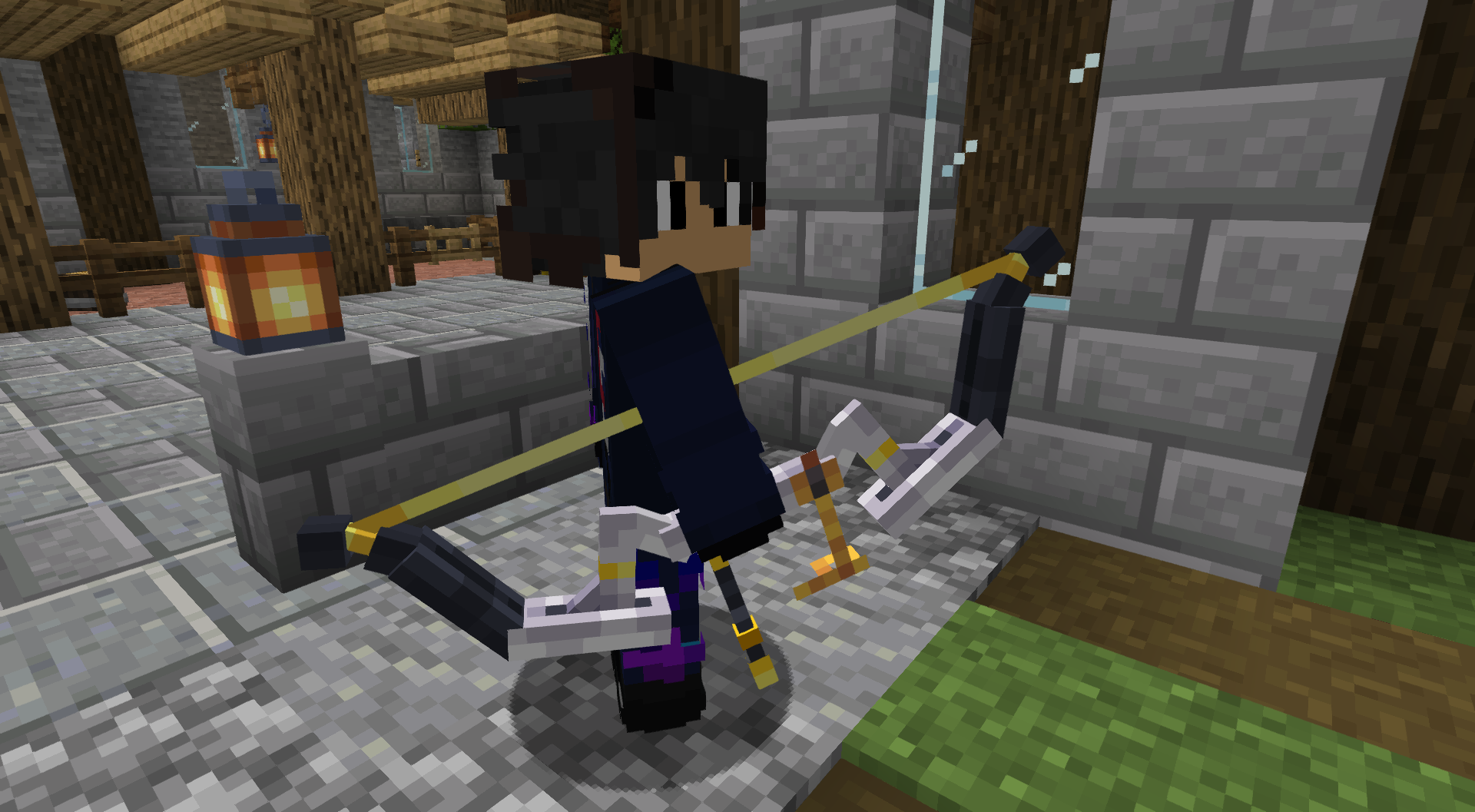 voxelspawns Pashjn with a Techbow