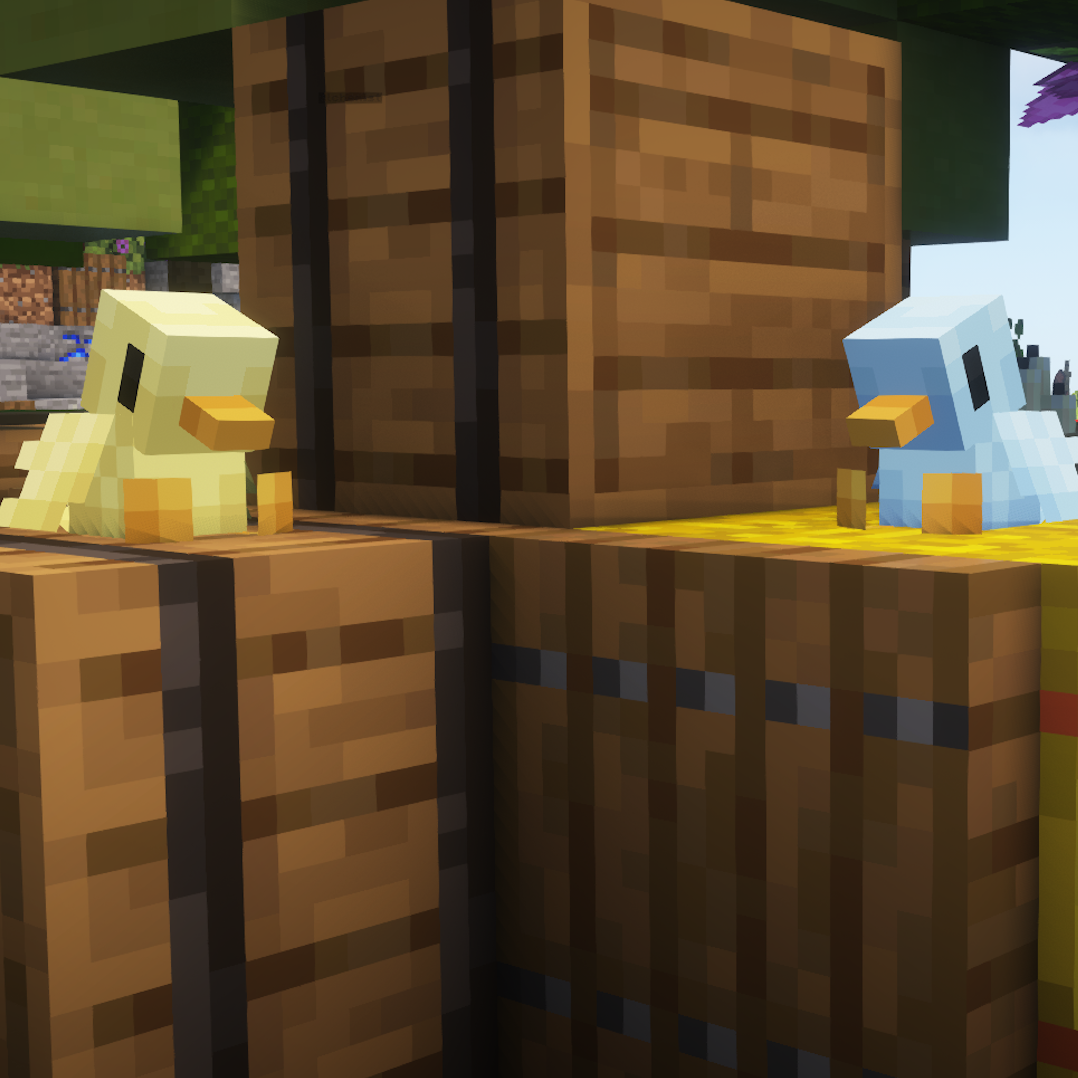 Minecraft Easter Plushies