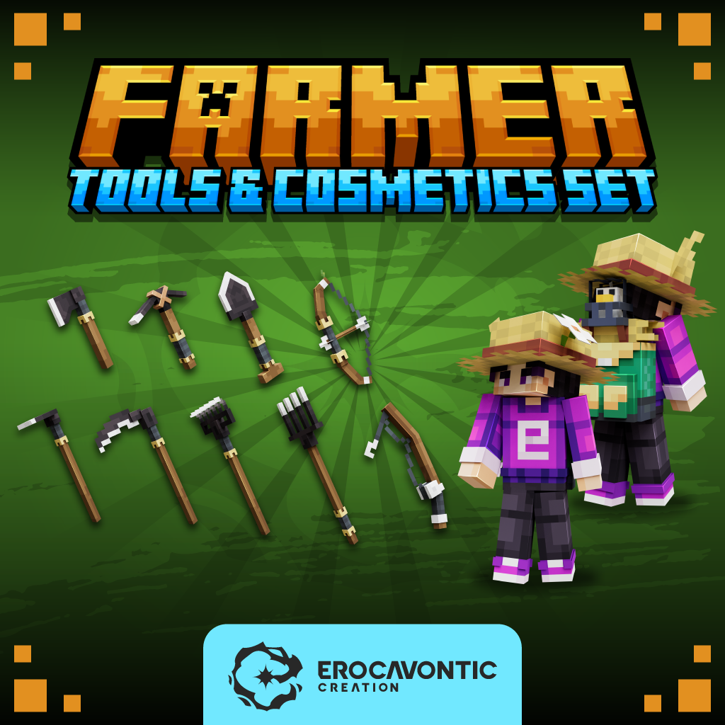 Weapons |Farmer Tools & Cosmetics Set preview image