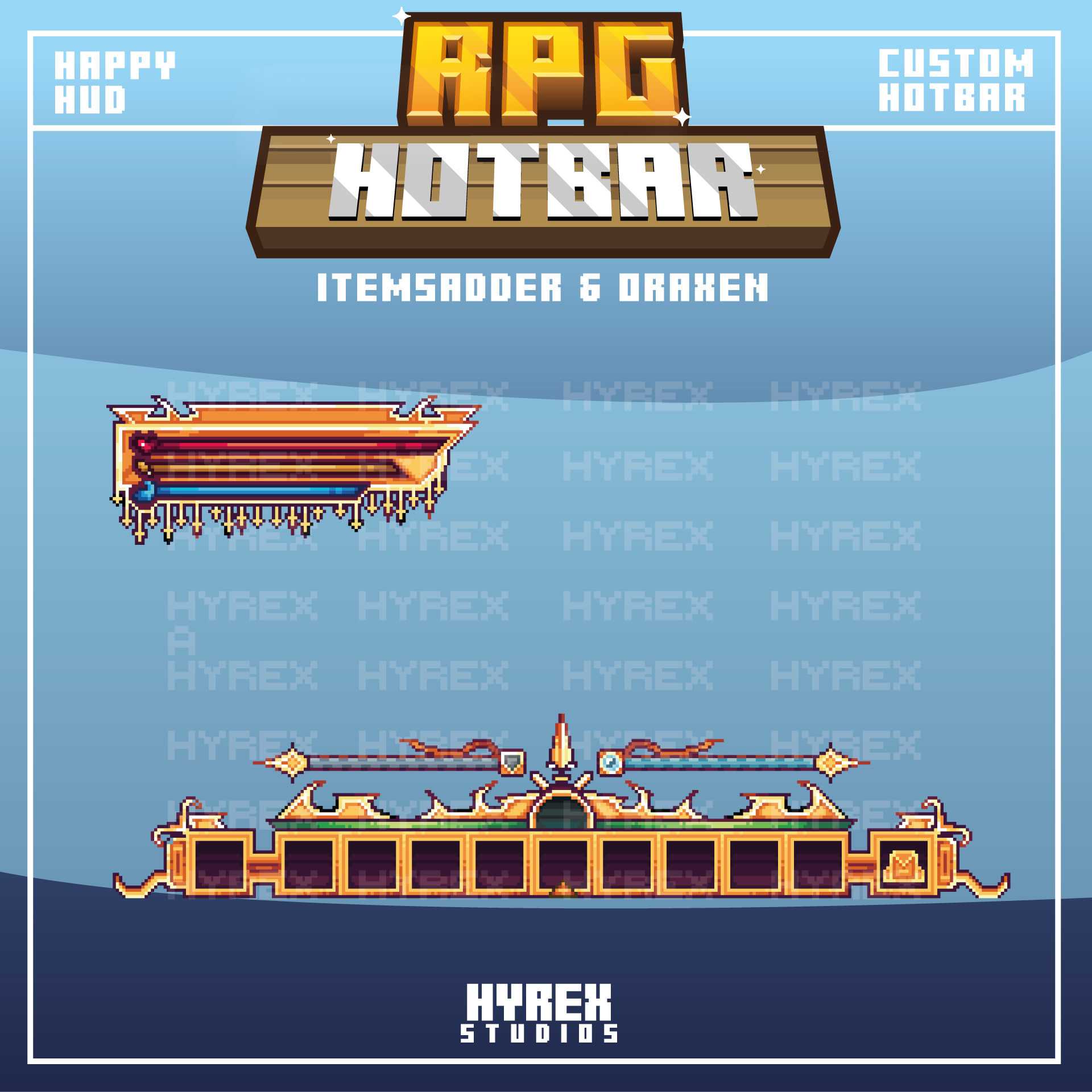 Imagen previa de RPG HOTBAR 🧙♂️| Hotbar Vol 6
