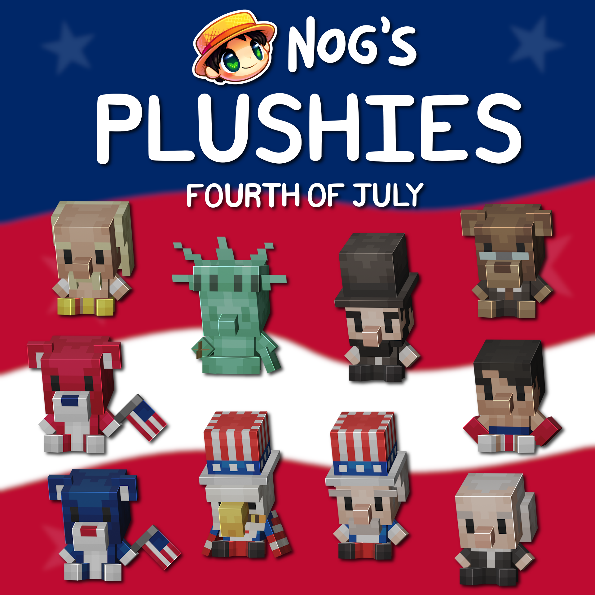 Nog's Plushies [4th of July] preview image