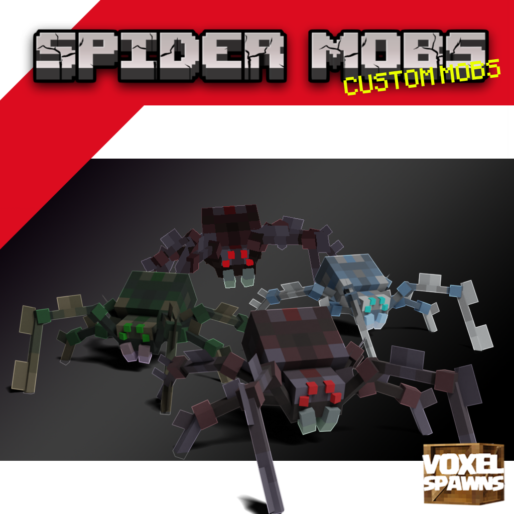 Spider Pack - 3 Spiders & Spider Egg Vorschau