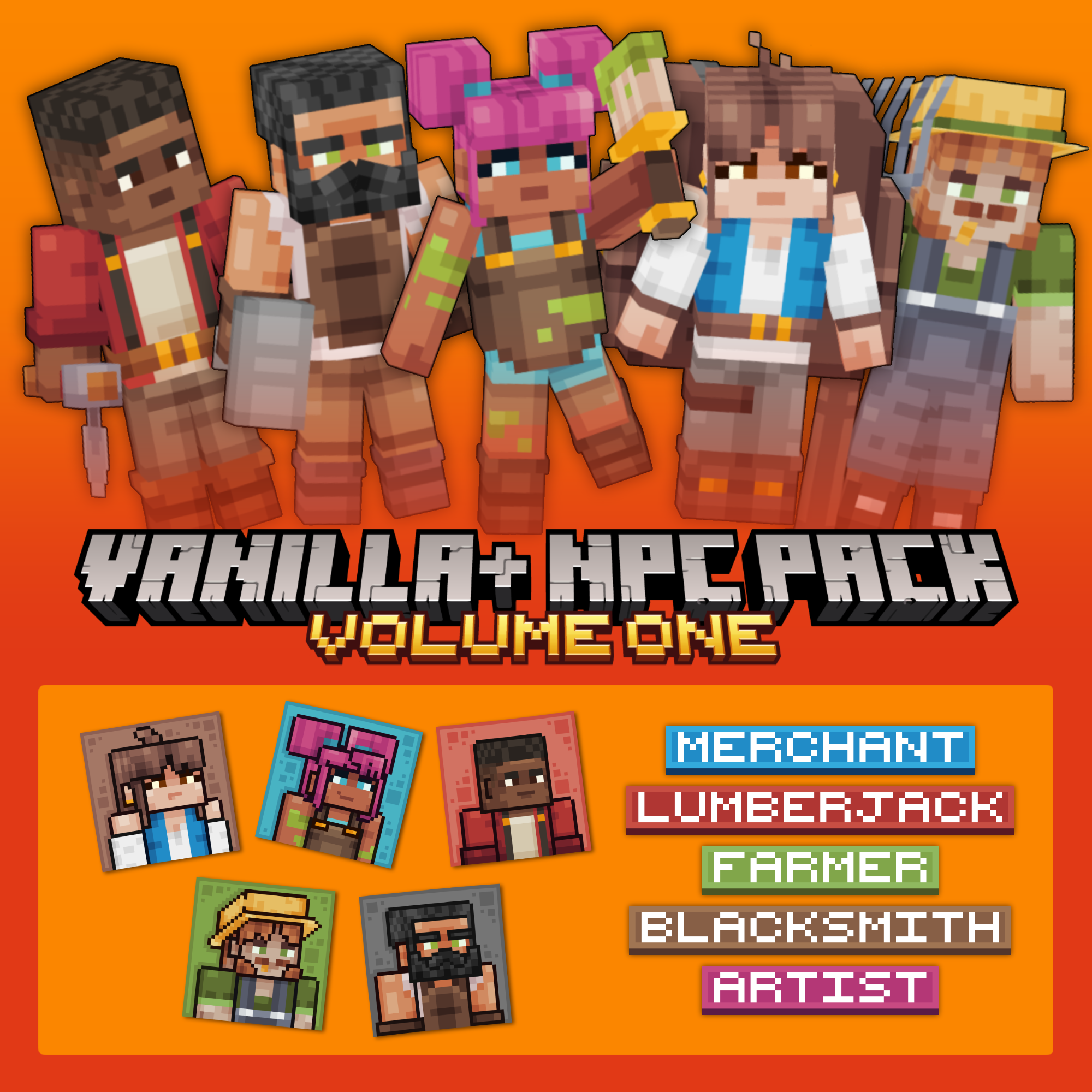 Vanilla+ NPC Pack Vol. 1 visualização