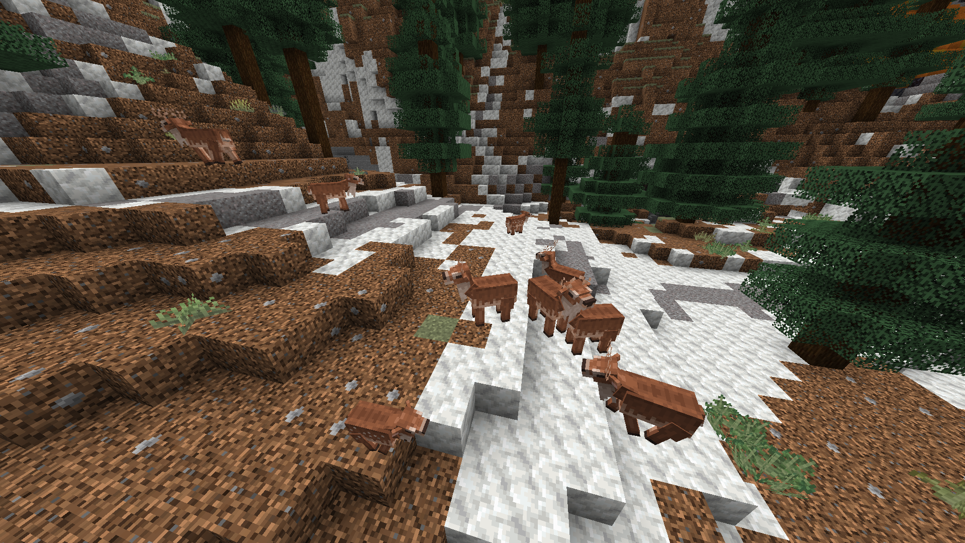vanilla deer with no shaders