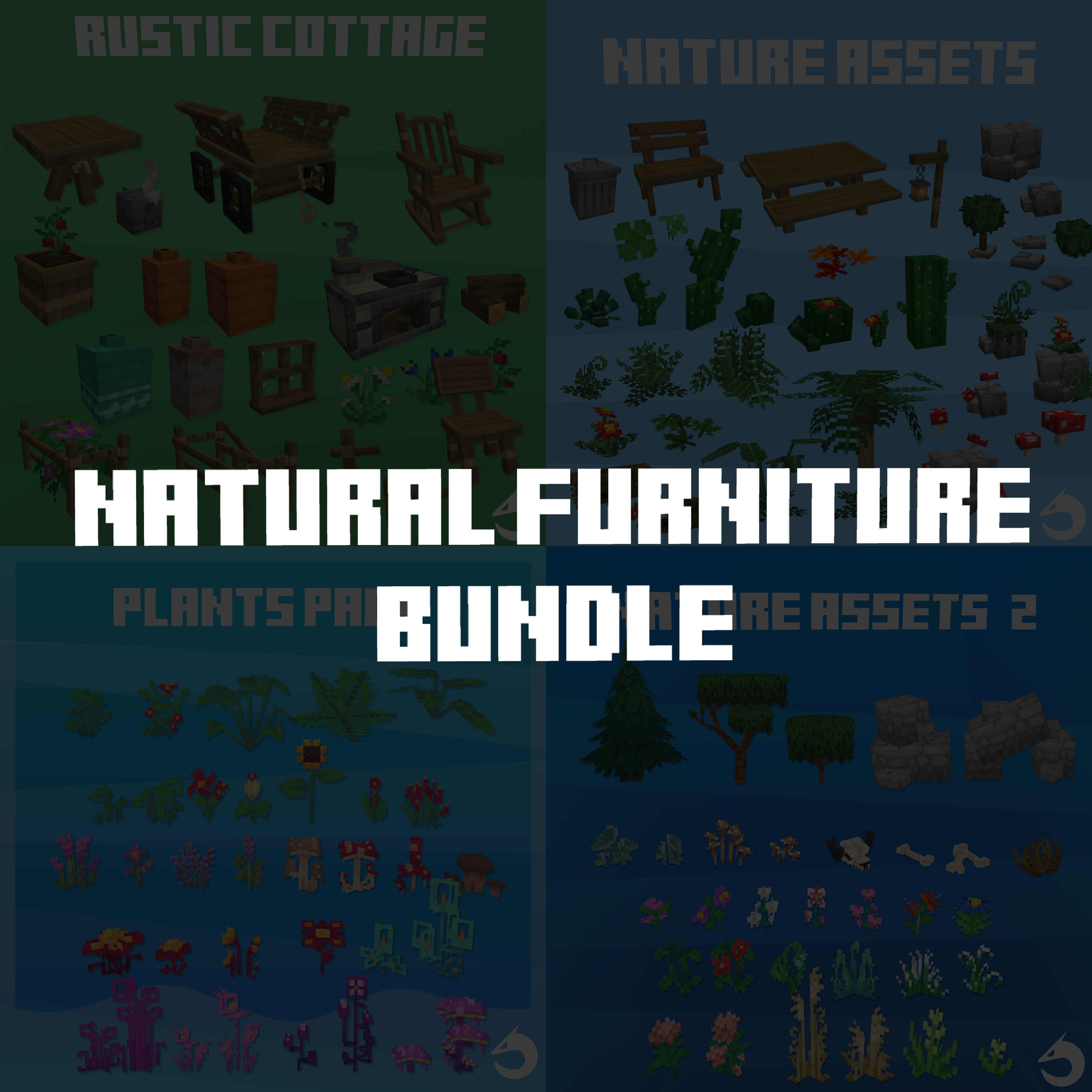 Natural Furniture Bundle 미리보기 이미지