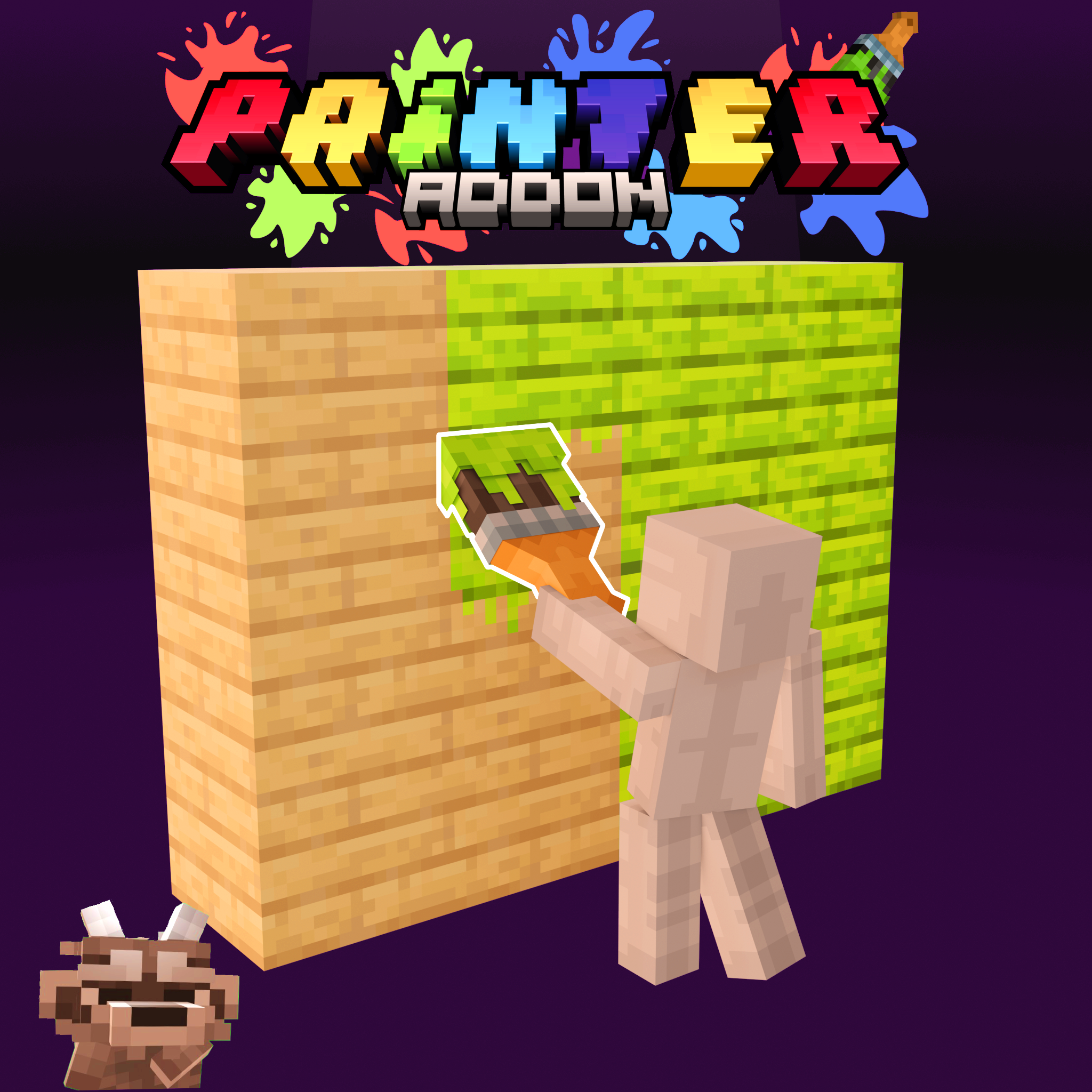 Painter (Tools, Blocks, Buckets, Plugin) 