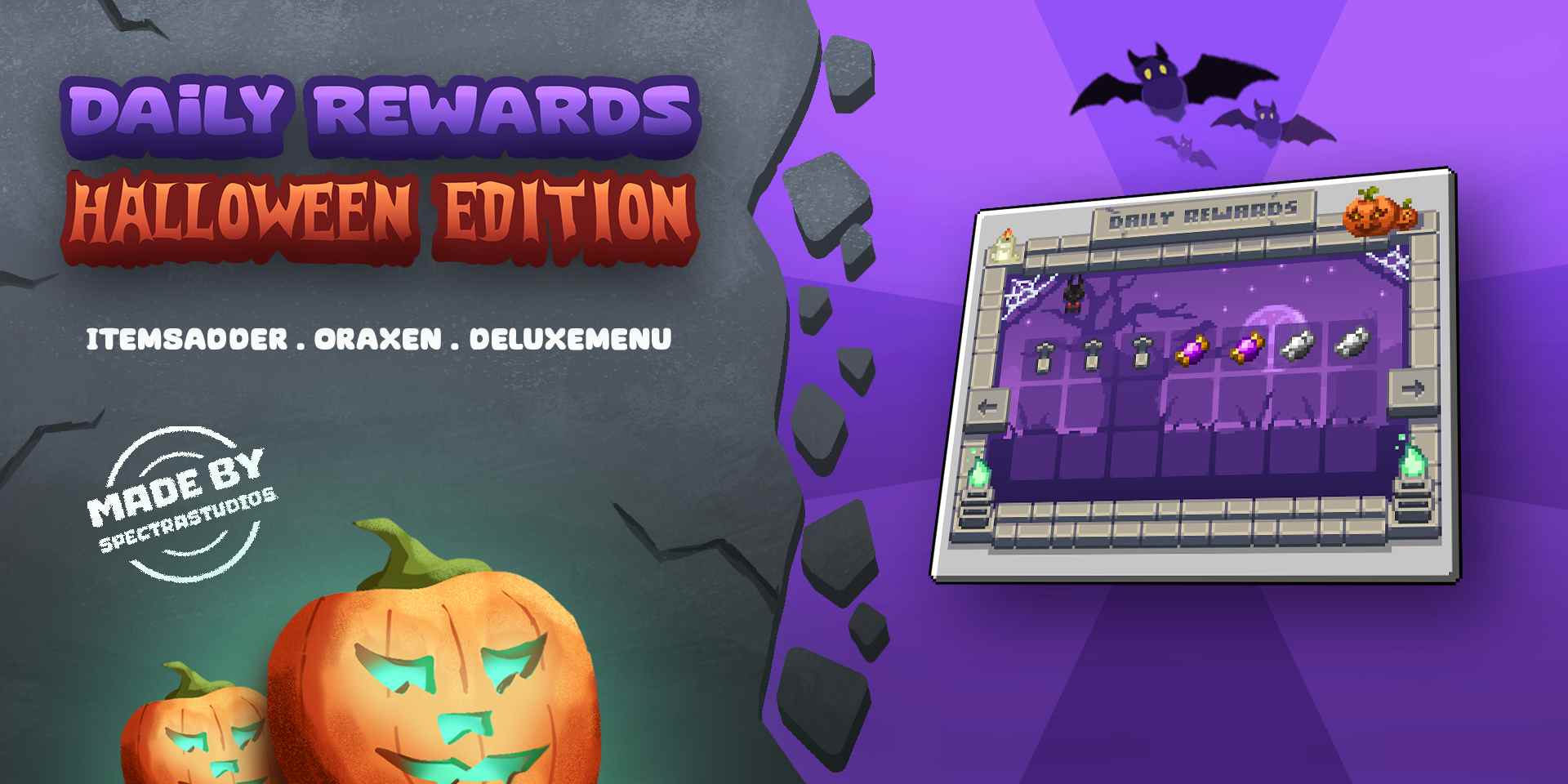 Spectra Studios | Animated Daily Rewards Halloween Theme preview image