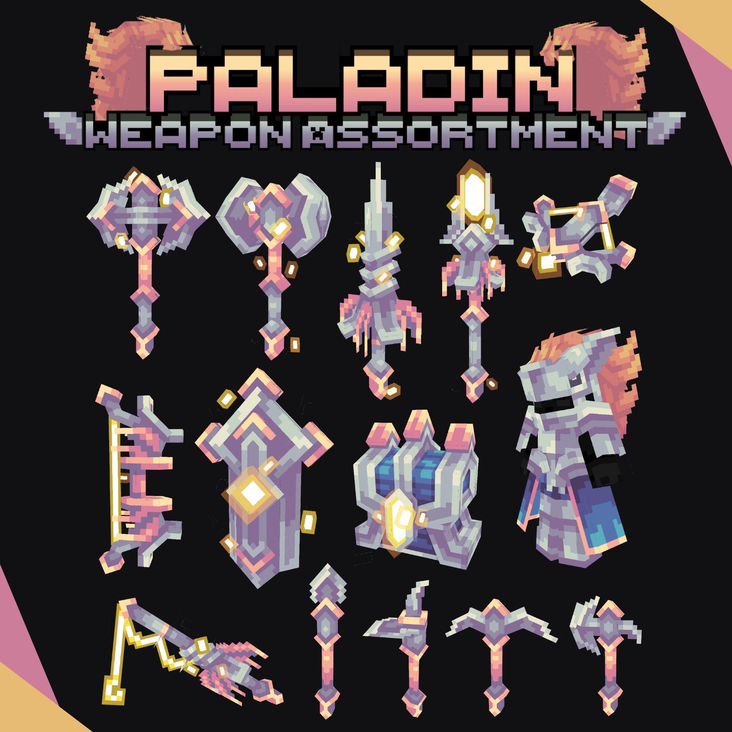 Imagen previa de Paladin Weapon Assortment 