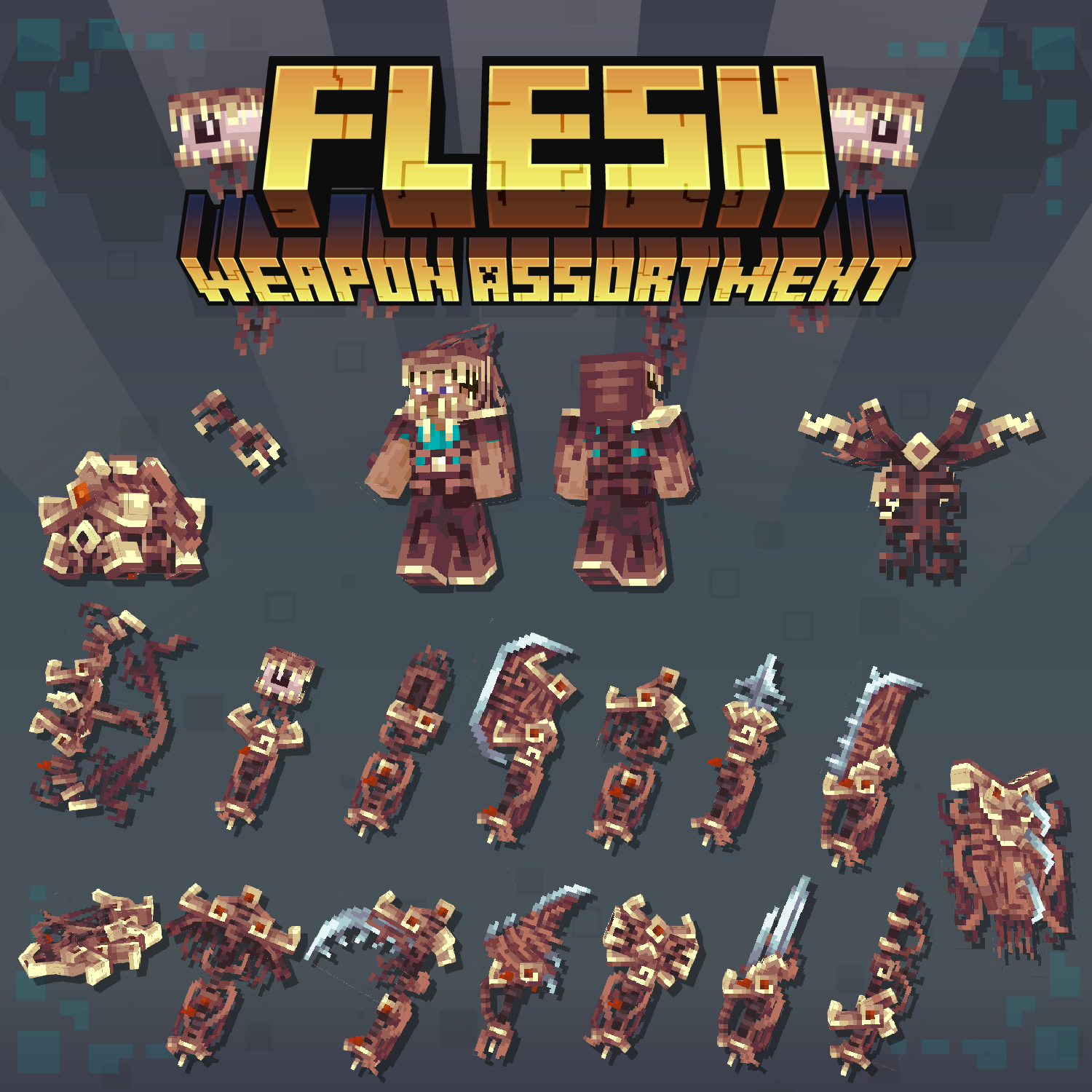 Imagen previa de Flesh Weapon Assortment
