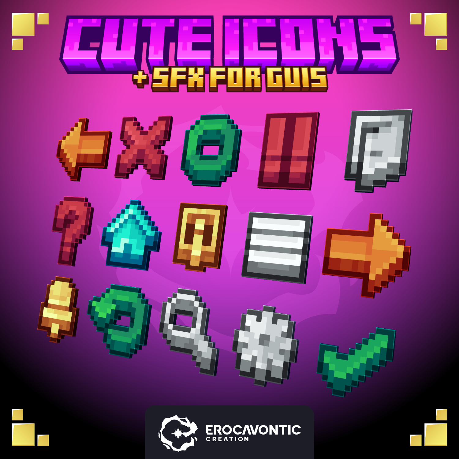 Assets |Icons + SFX for Guis preview image