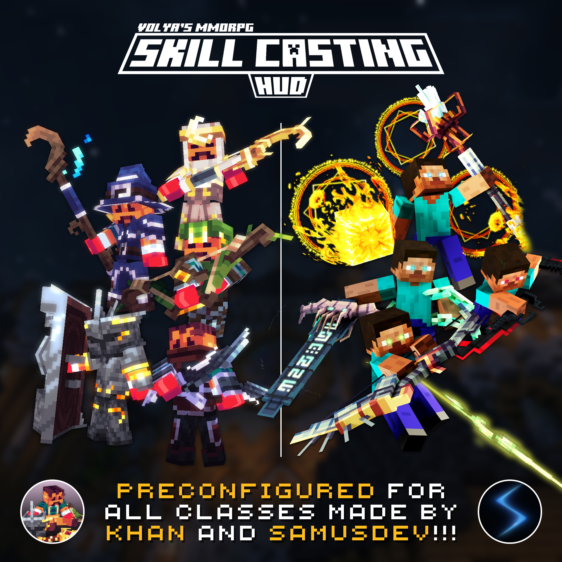 Preconfigured for all classes made by Khan and SamusDev!!!