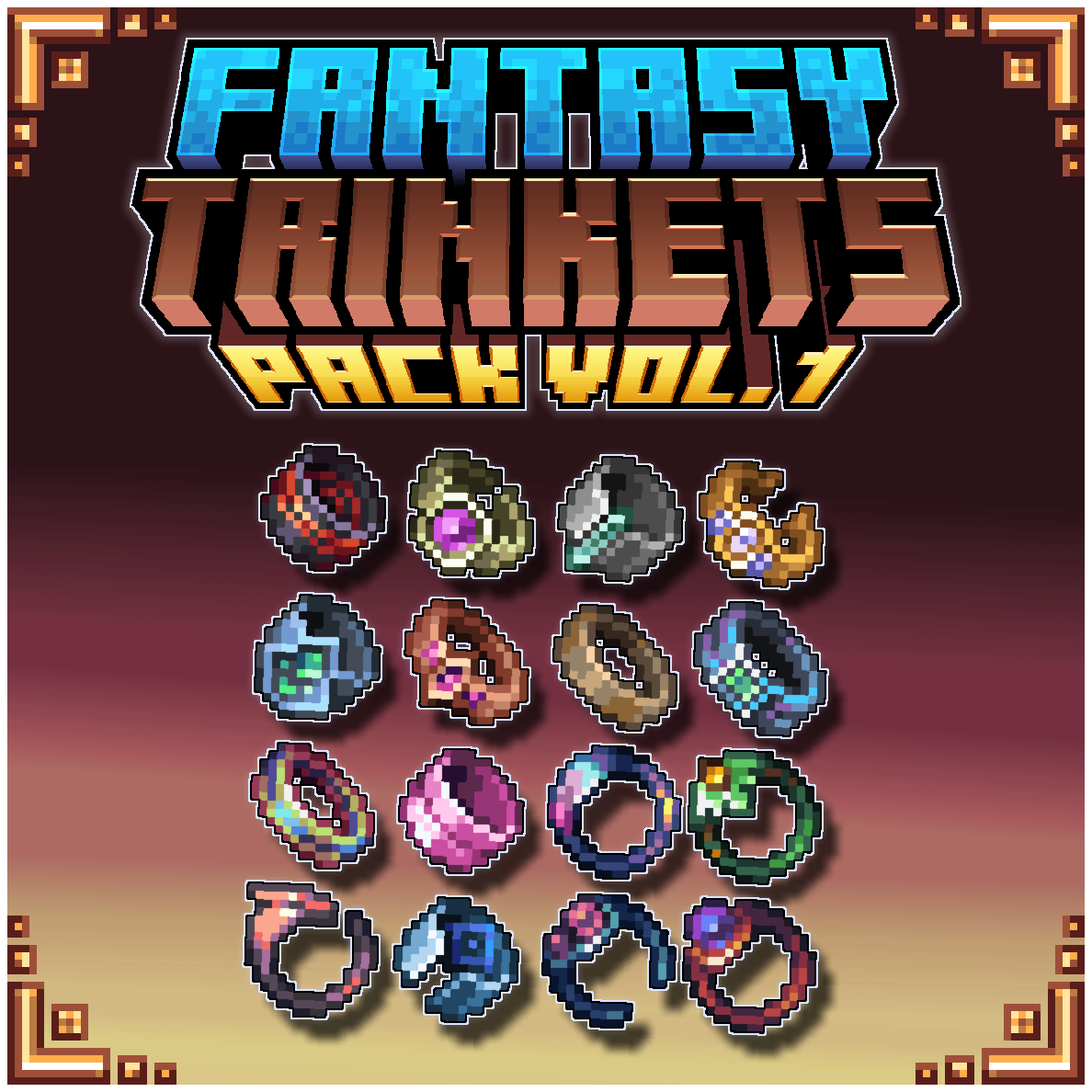 Imagen previa de Fantasy Trinkets | Rings Vol. 1