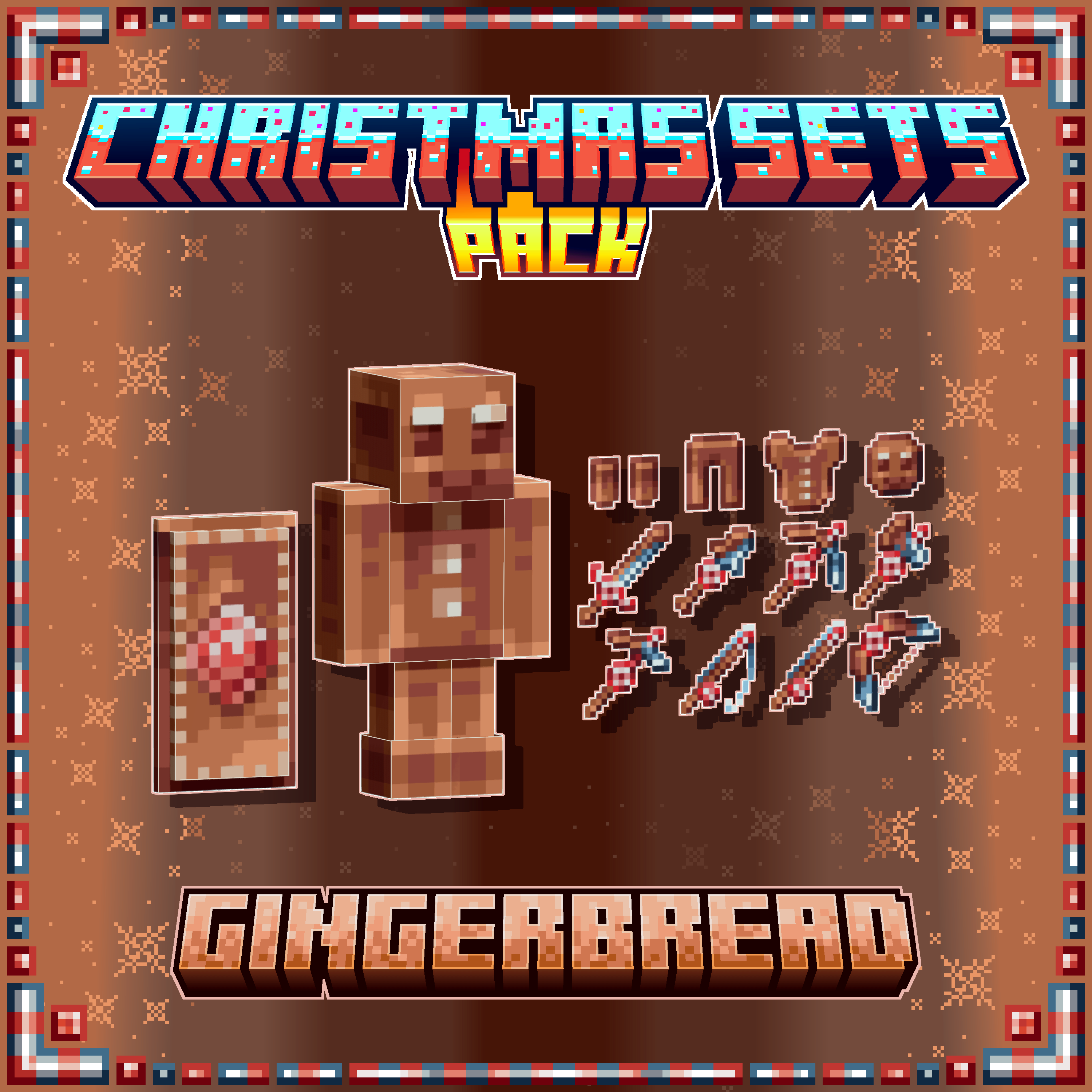 Imagen previa de Christmas Sets | GingerBread Set Pack