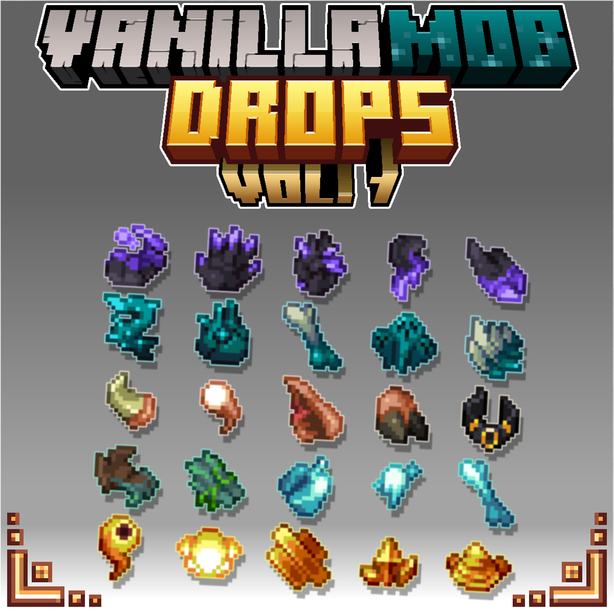 Imagen previa de Vanilla Mob Drops Vol. 1
