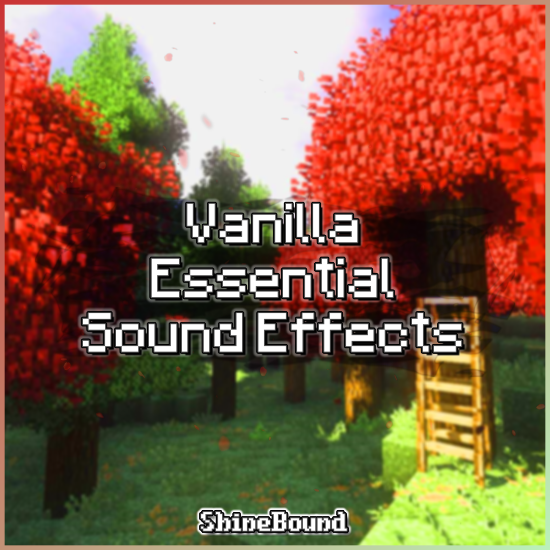 25x Vanilla Essential Sound Effects preview image