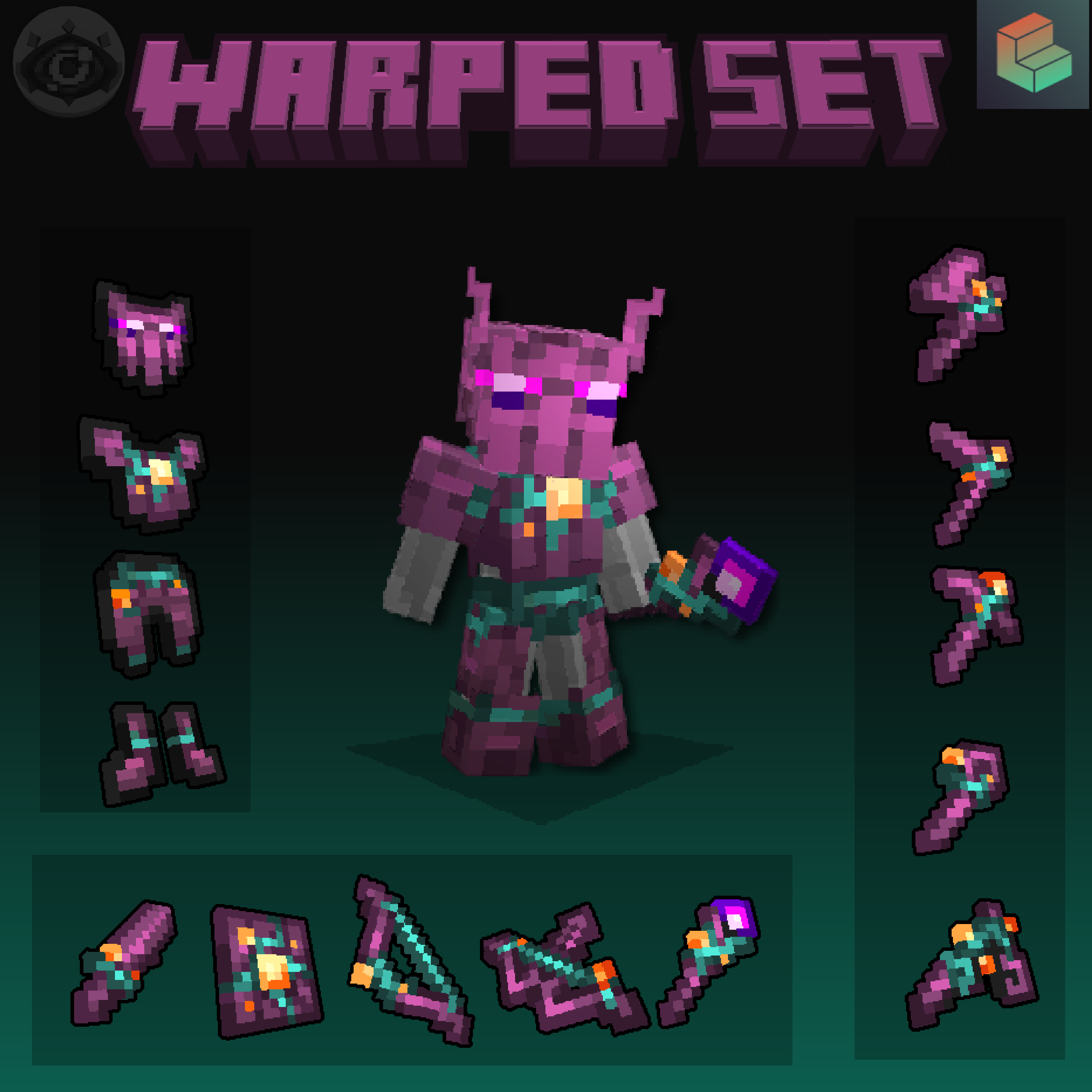 warped set  voorbeeldafbeelding