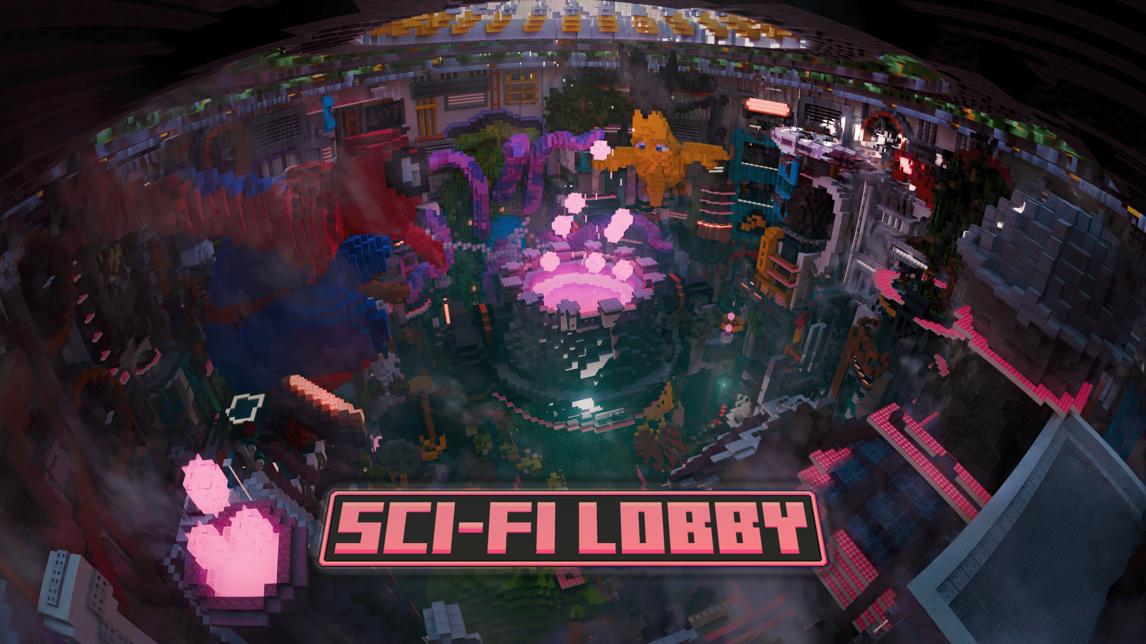 Sci-Fi Lobby or Hub preview image