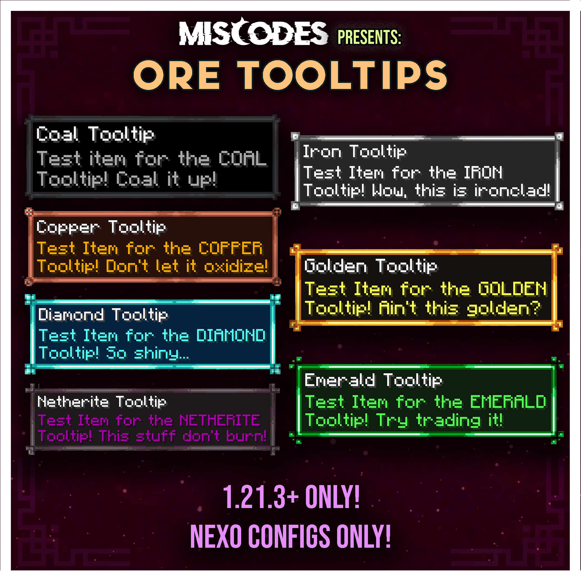 Misc's Ore Tooltips preview image