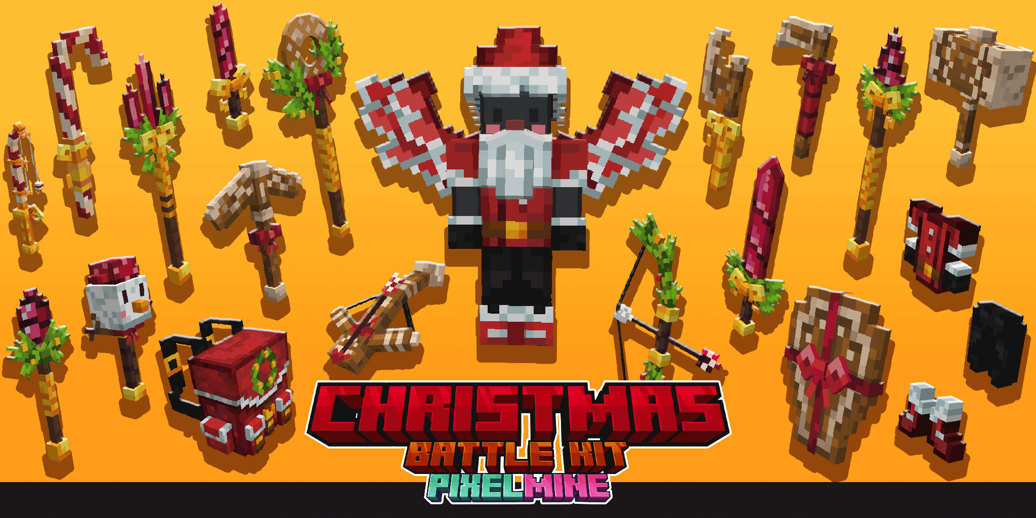 PixelMine | Christmas BattleKit Models preview image