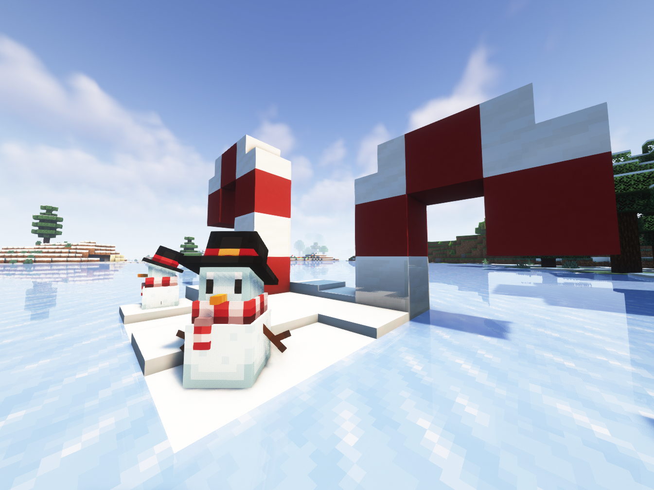 Snowman plushie