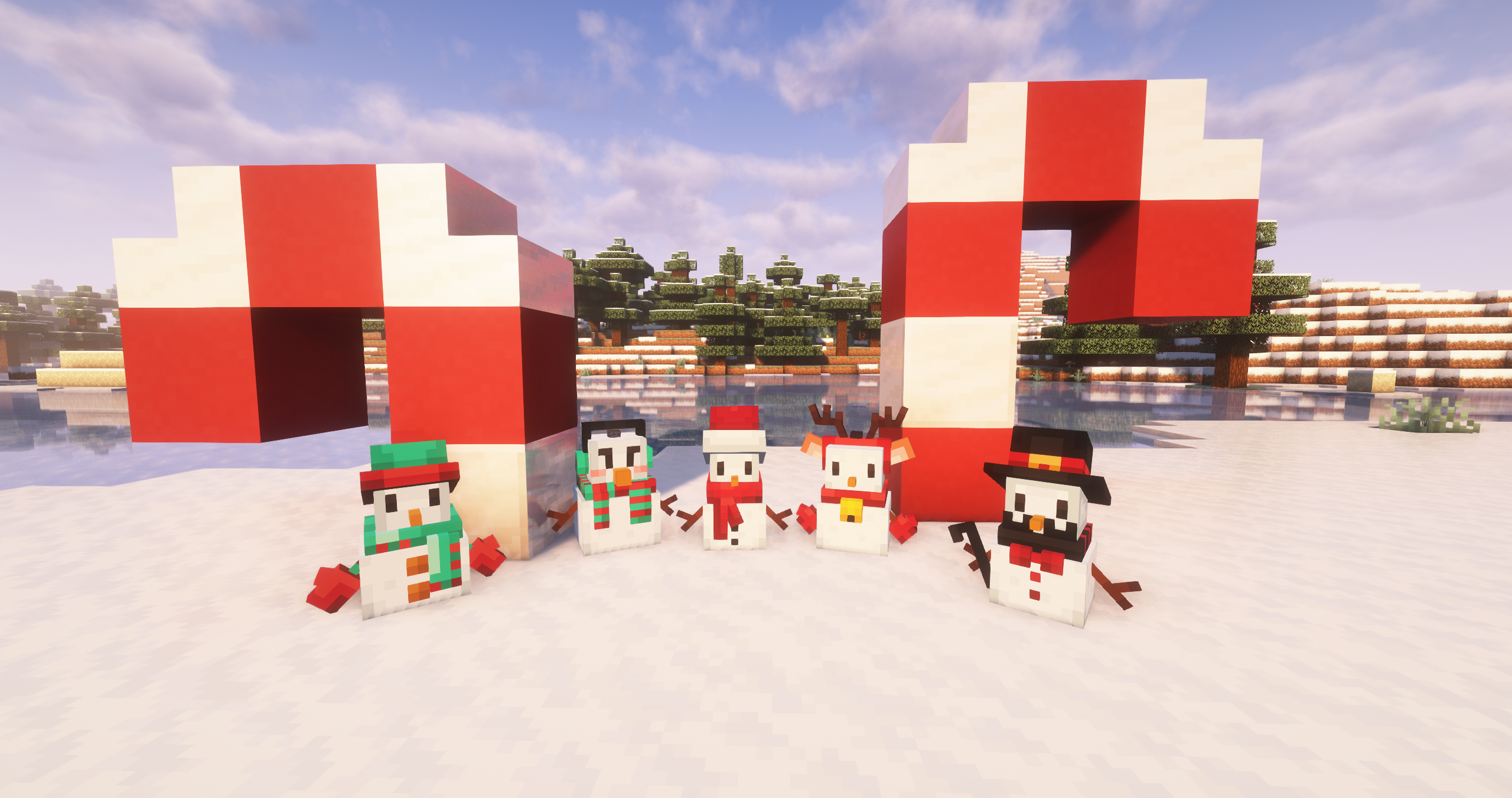 Snowmans plushies