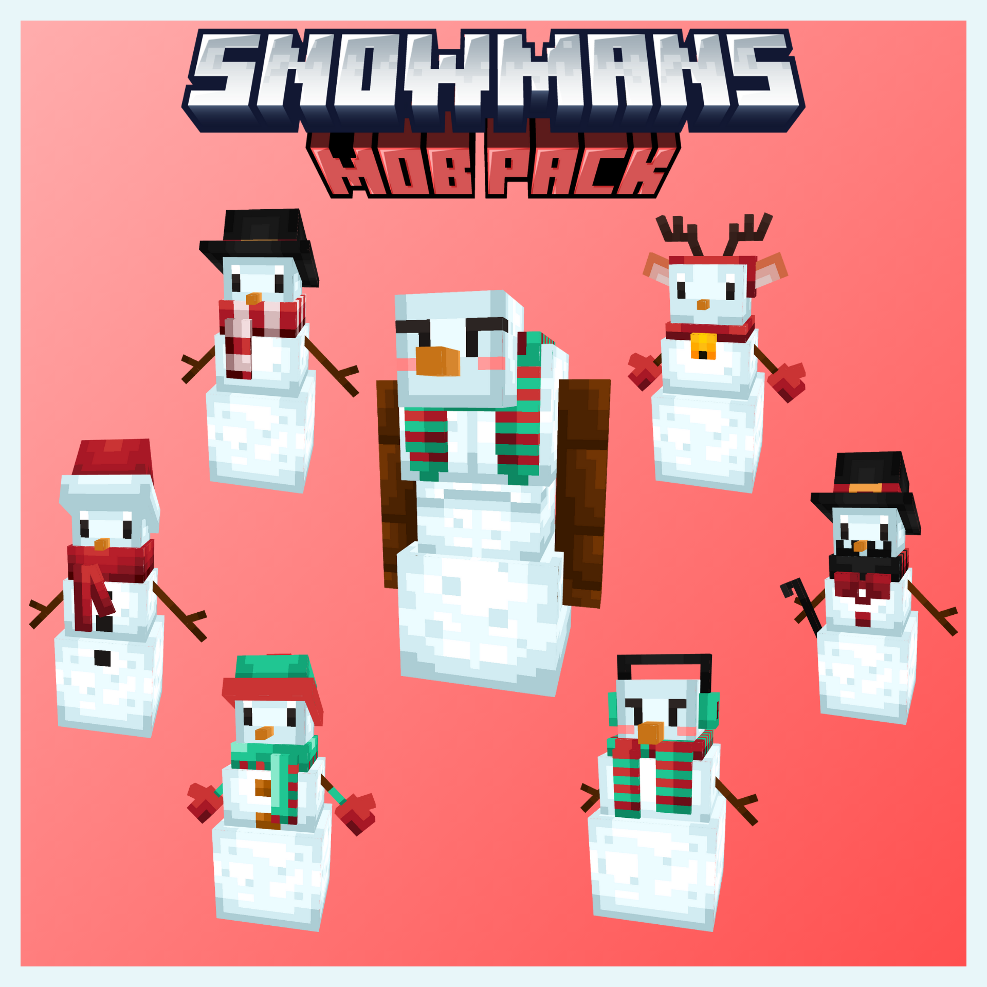 Snowmans mob pack preview image
