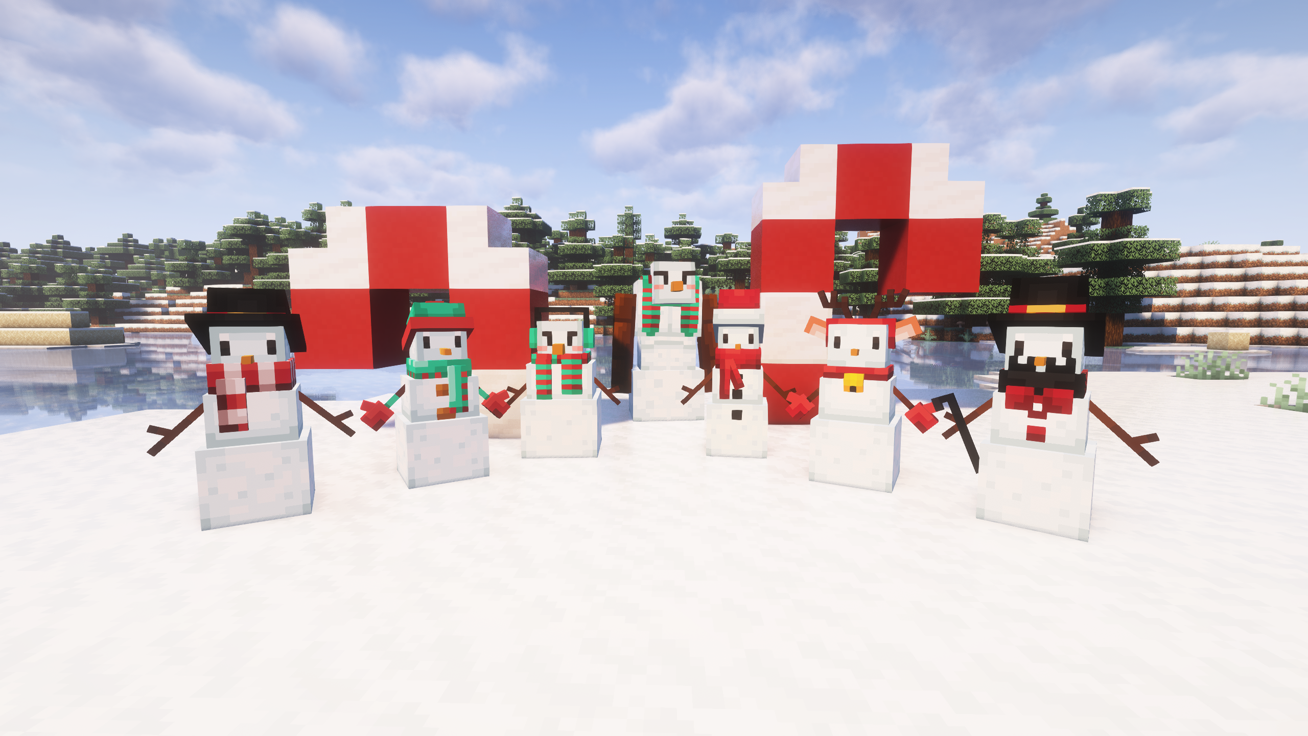 Snowmans + snowchad