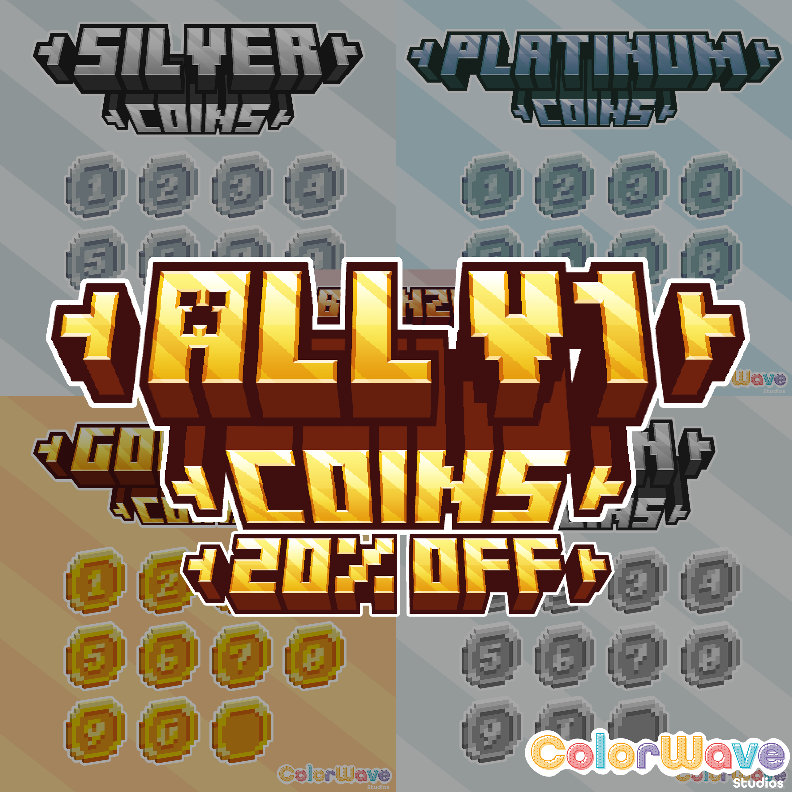 All V1 Coins & Animated All V1 Coins 預覽圖