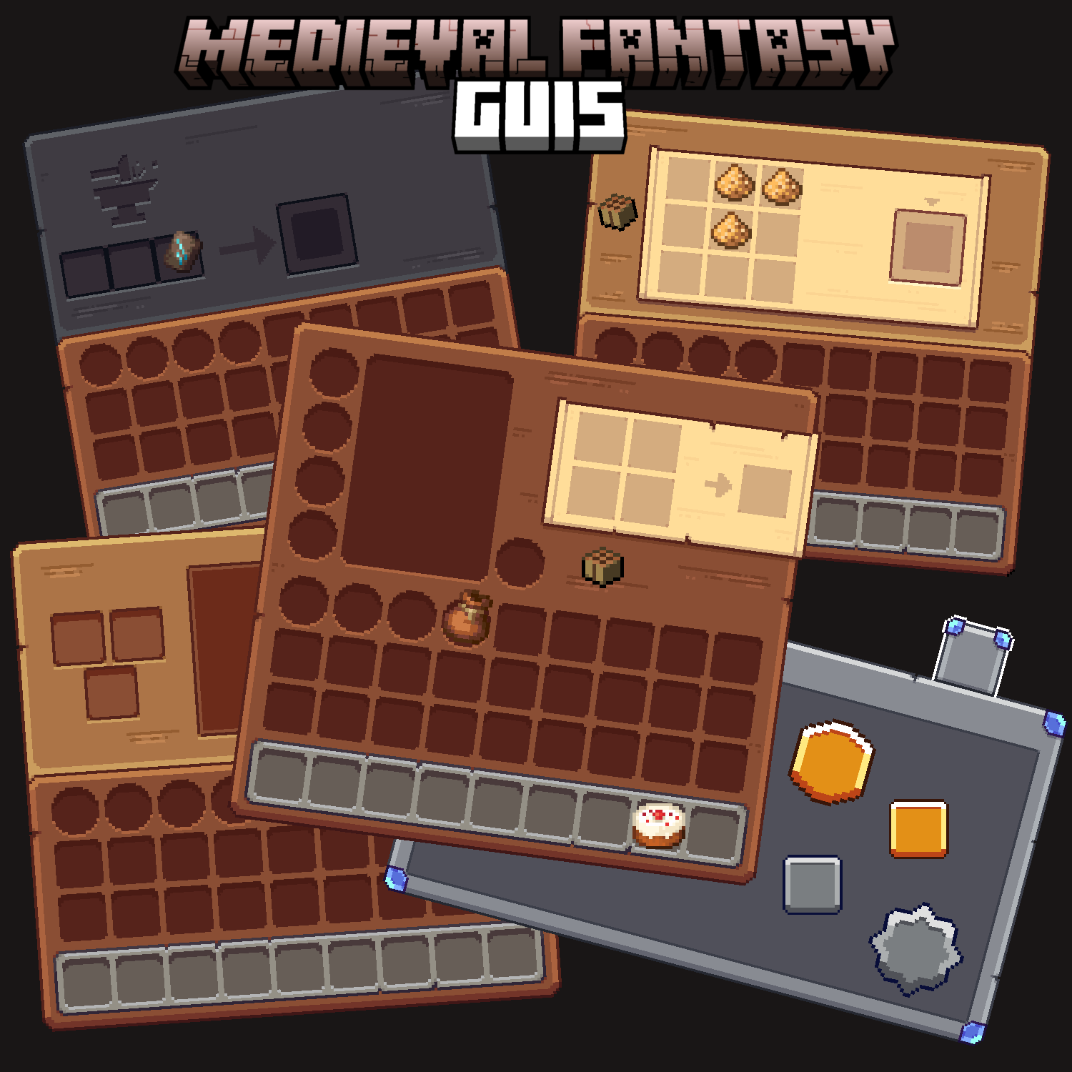 Hình xem trước Medieval fantasy GUIs 🍋
