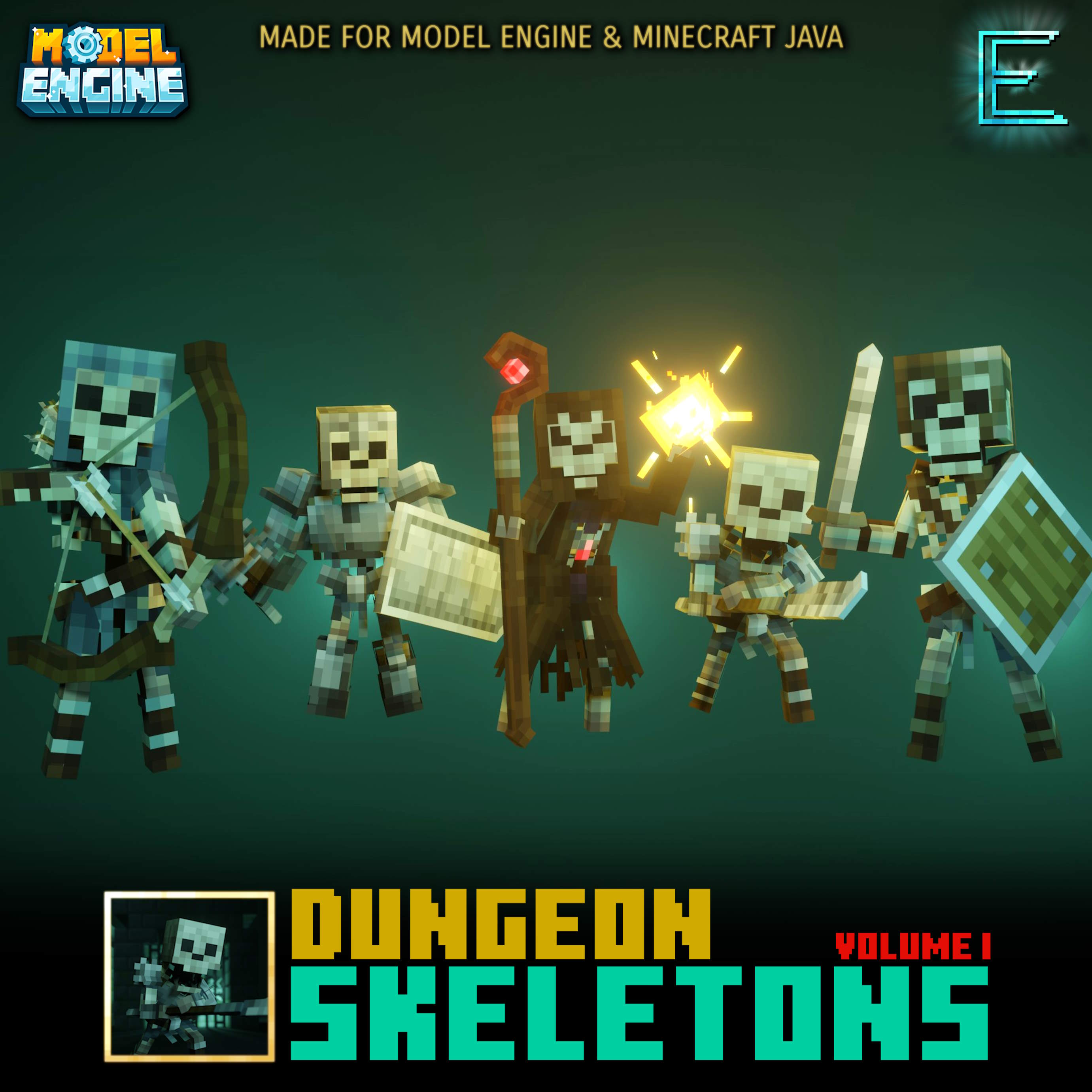 [Skeleton pack] Dungeon Skeletons V1 preview image
