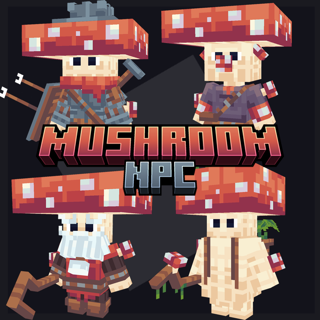 Mushroom NPC's vol.1 (+10 cosmetics) preview image