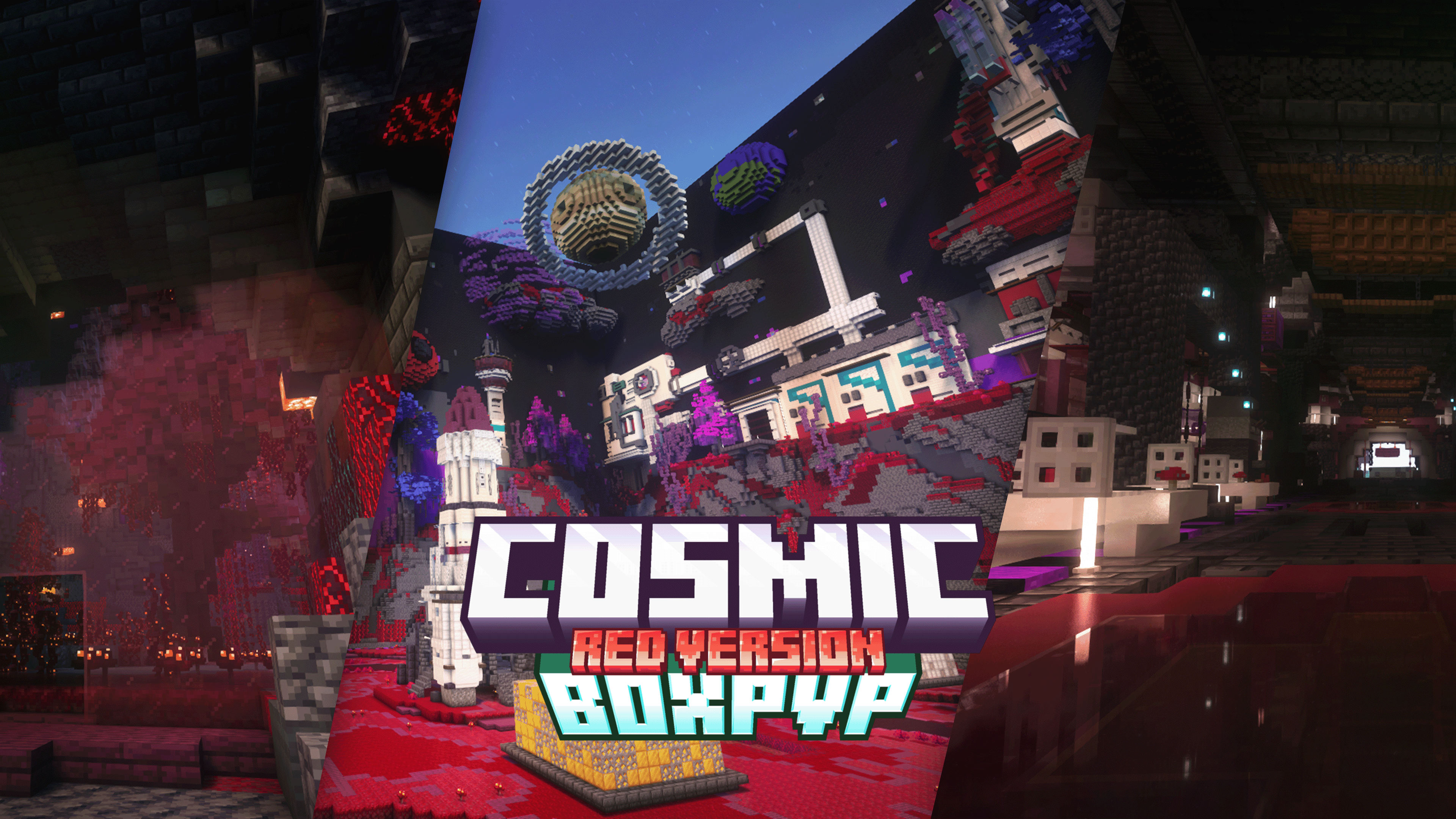 Cosmic BoxPvP map (red version) preview image