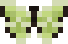 green butterfly