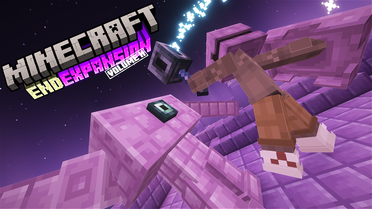 thumbnail for yt video featuring shulker shield and shelmet
