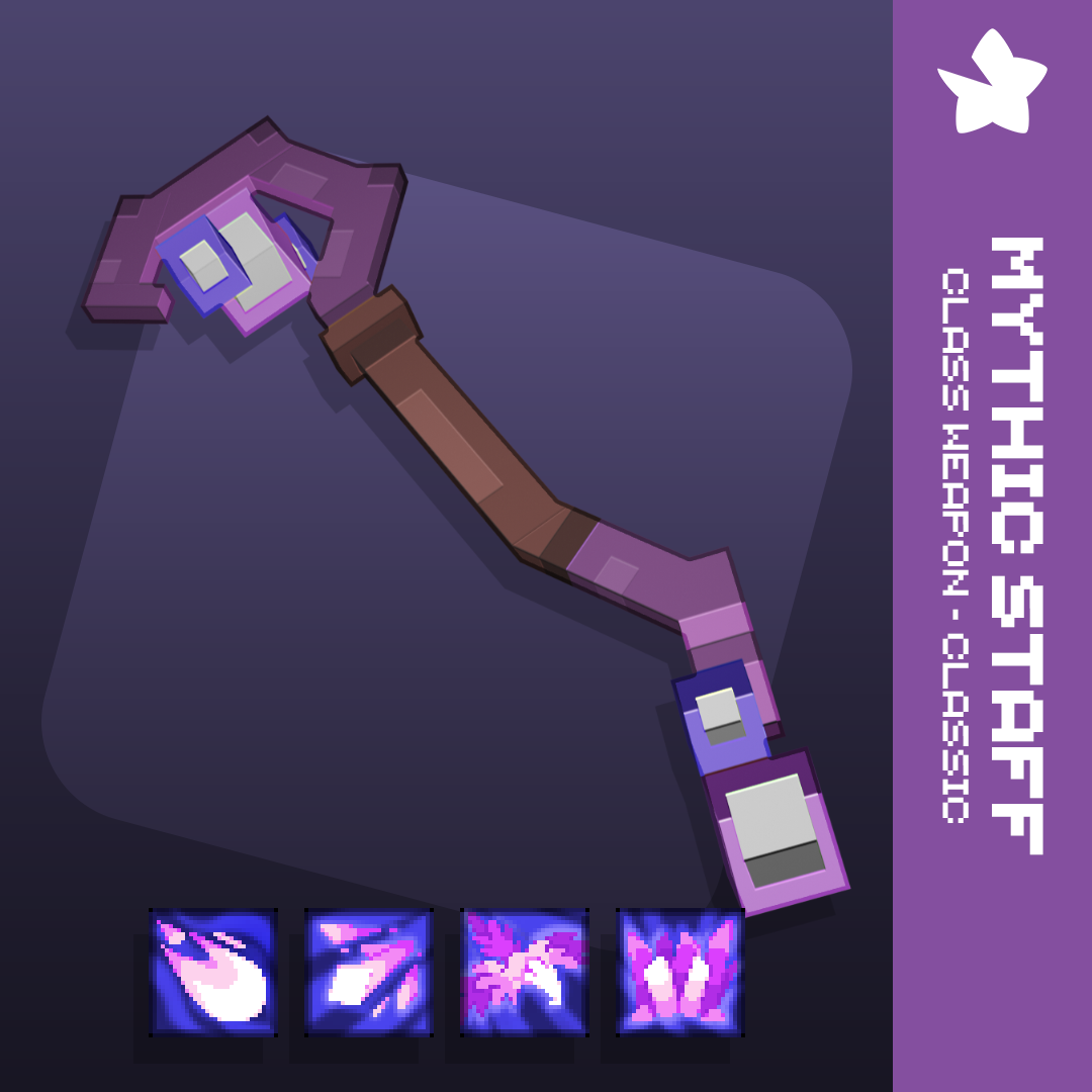 Mythic Staff | Class Weapon - Classic Vol. 1 visualização